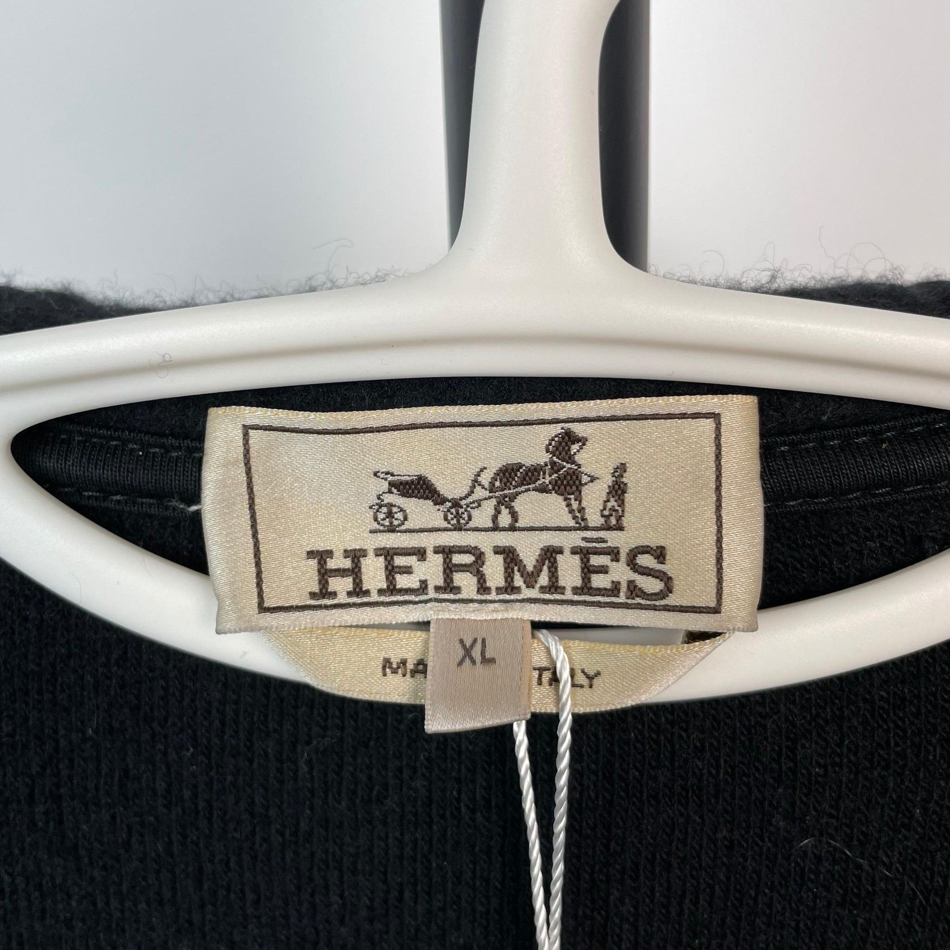 Hermes Hermes Black Jacket XL Women Size XL / US 12-14 / IT 48-50 - 6 Thumbnail