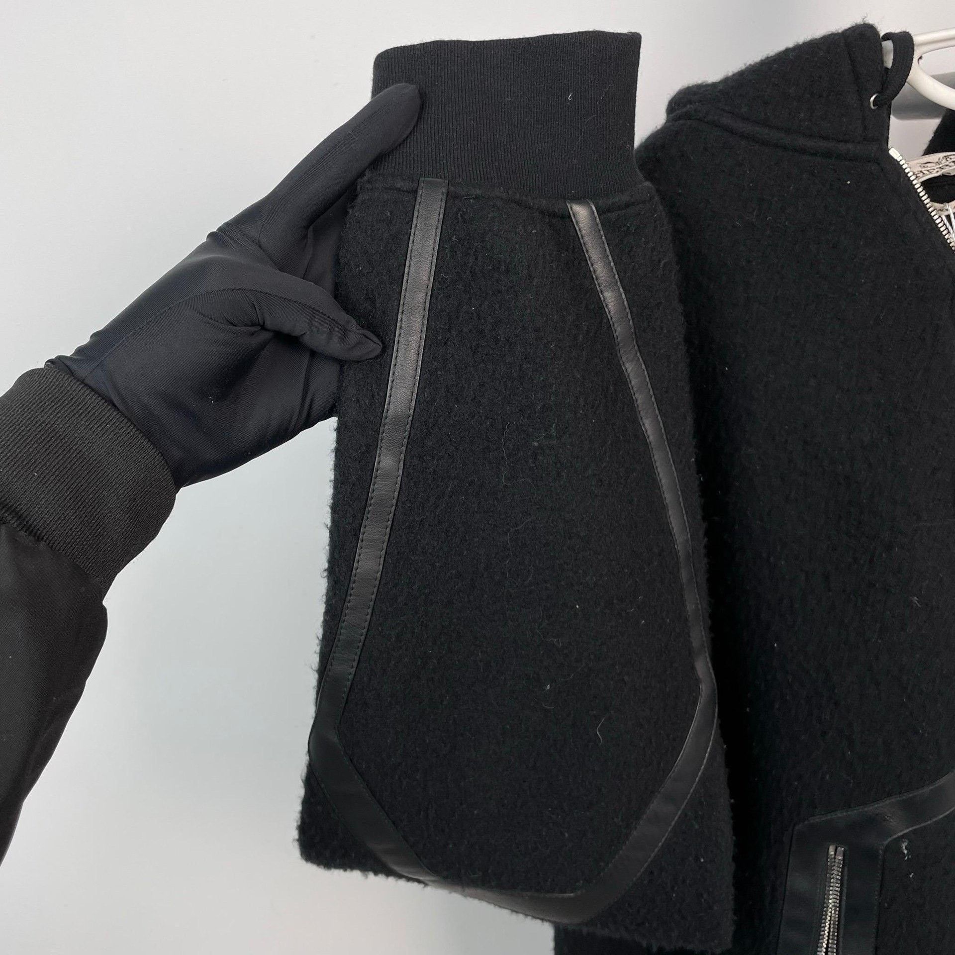 Hermes Hermes Black Jacket XL Women Size XL / US 12-14 / IT 48-50 - 3 Thumbnail