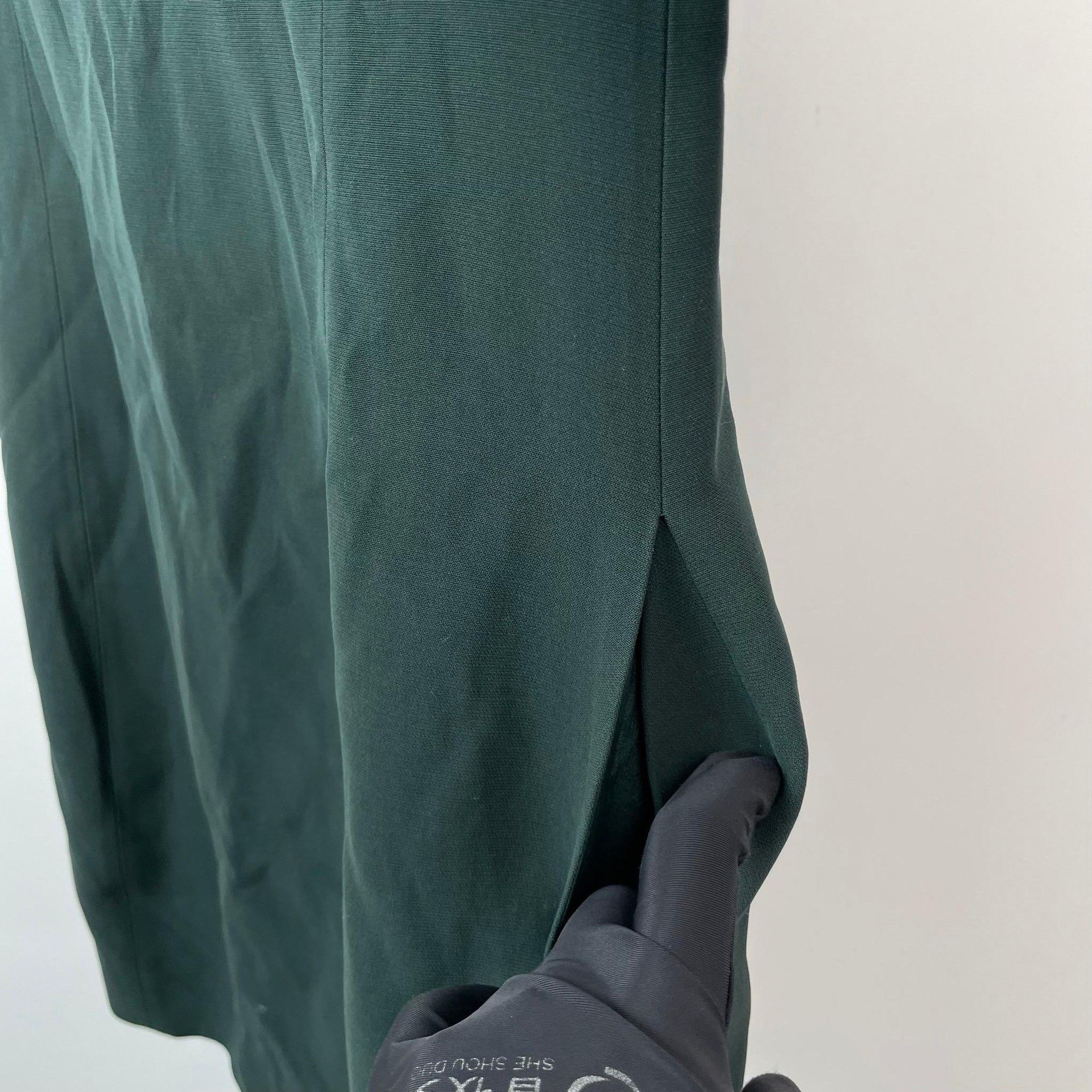 Dior Dior Silk Green Dress 38 Women Size S / US 4 / IT 40 - 4 Thumbnail