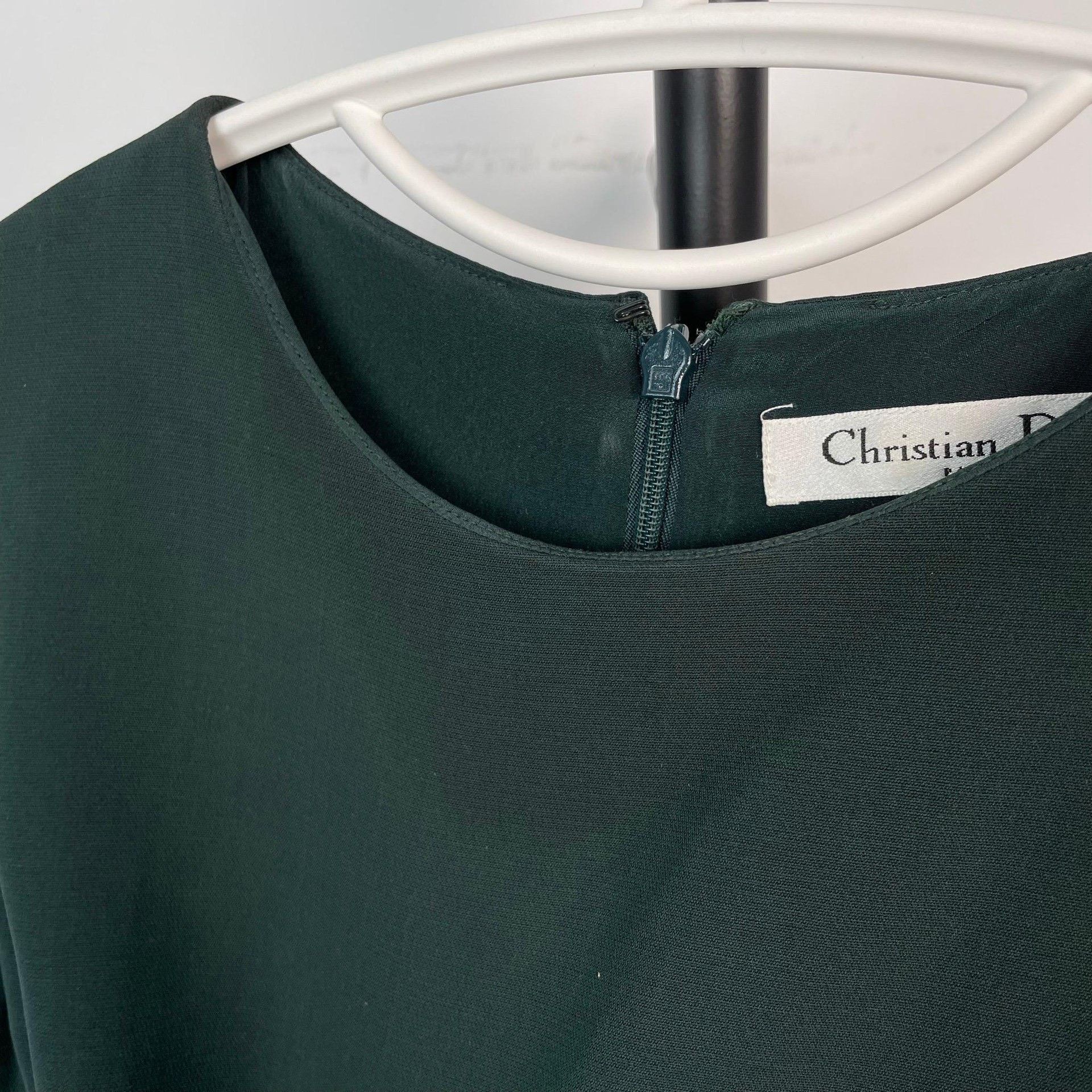 Dior Dior Silk Green Dress 38 Women Size S / US 4 / IT 40 - 5 Thumbnail