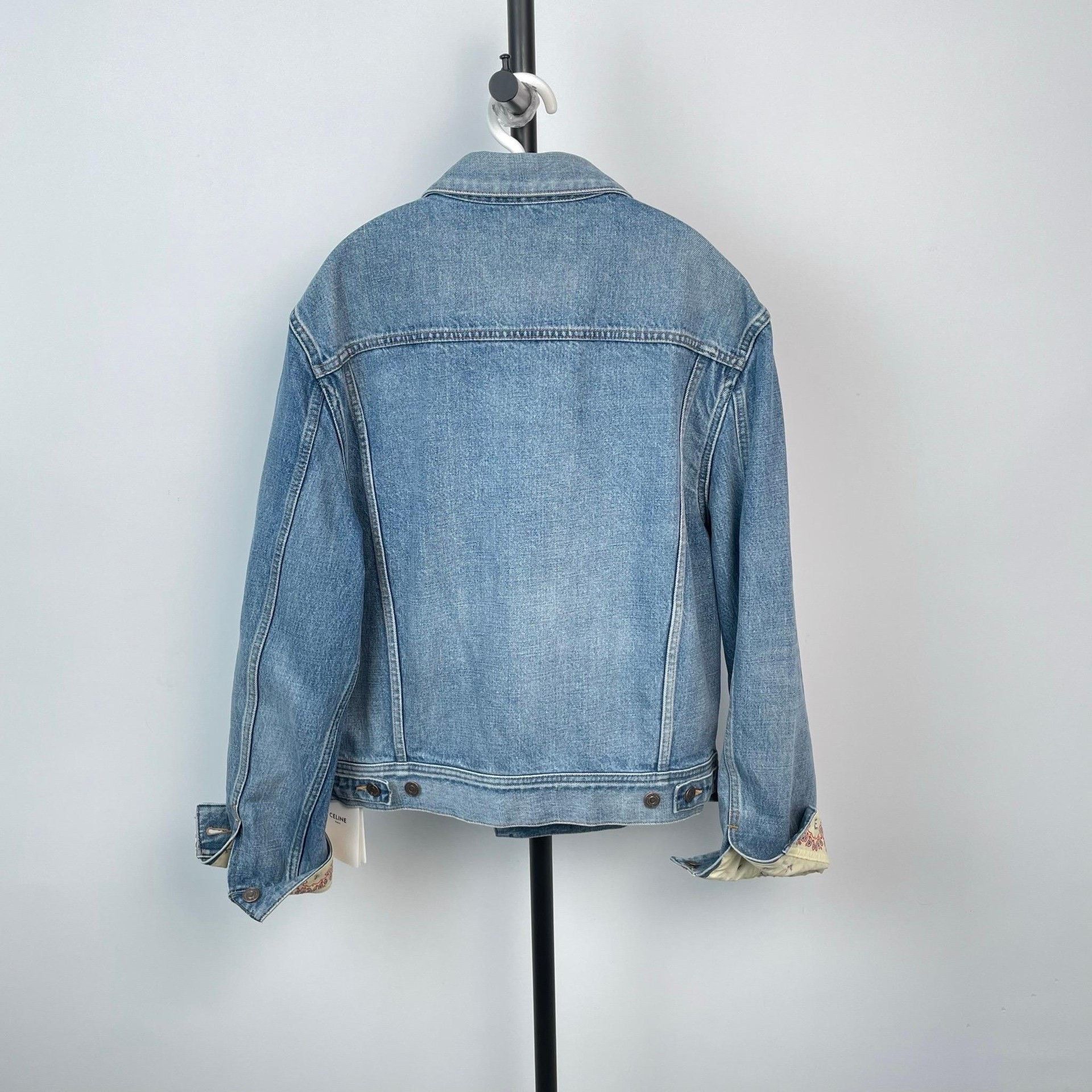 Celine Celine Denim Blue Jacket M Women Size M / US 6-8 / IT 42-44 - 2 Thumbnail