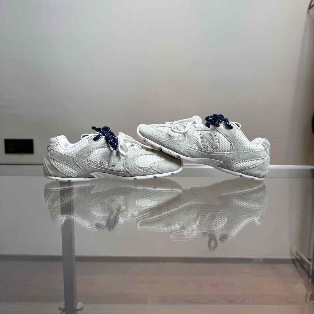 New Balance New Balance Collab White Lowtop Sneakers 37 Women Size US 6.5 / IT 36.5 - 4 Thumbnail