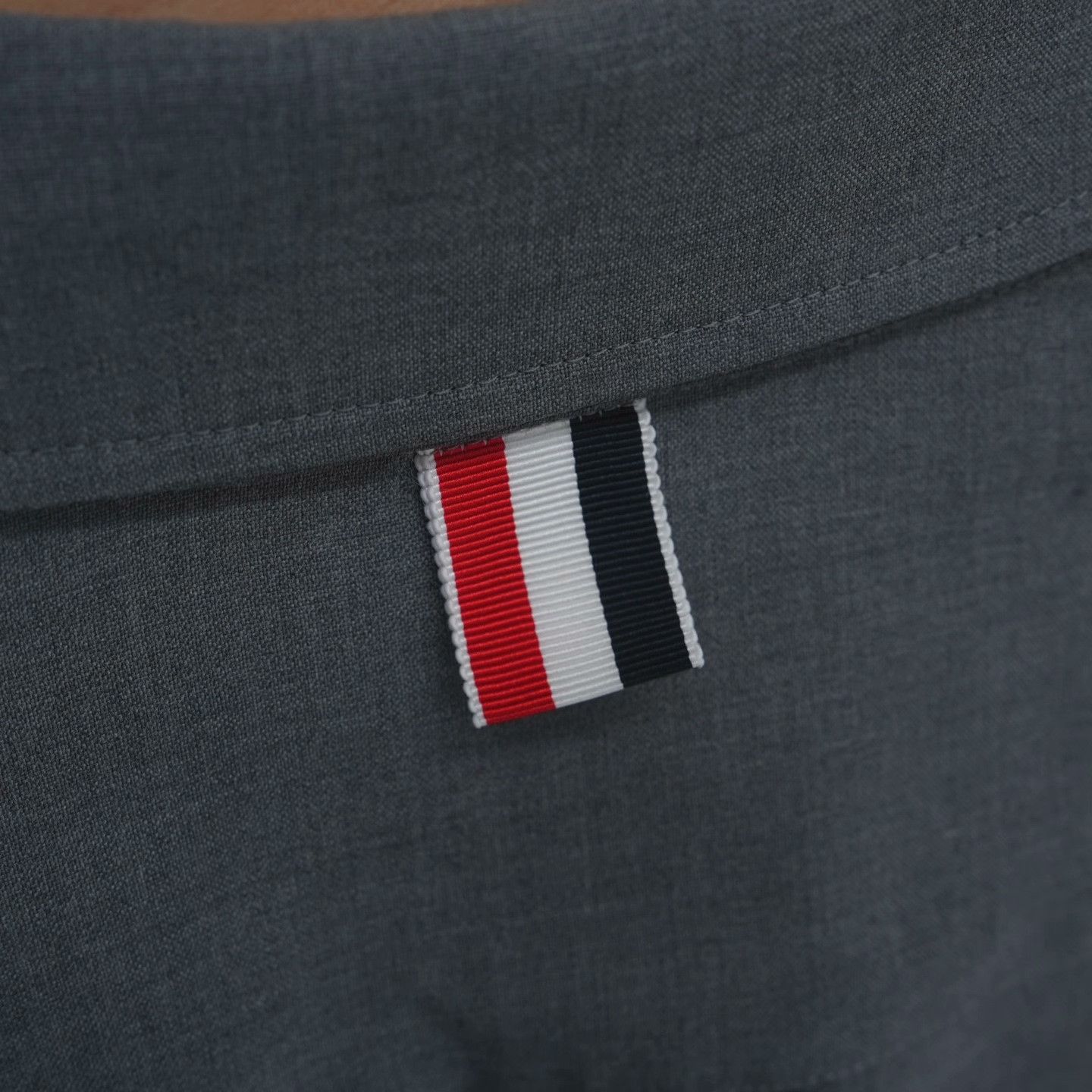 Thom Browne Thom Browne Striped Brown Shirt 39 Men Size US M / EU 48-50 / 2 - 4 Thumbnail