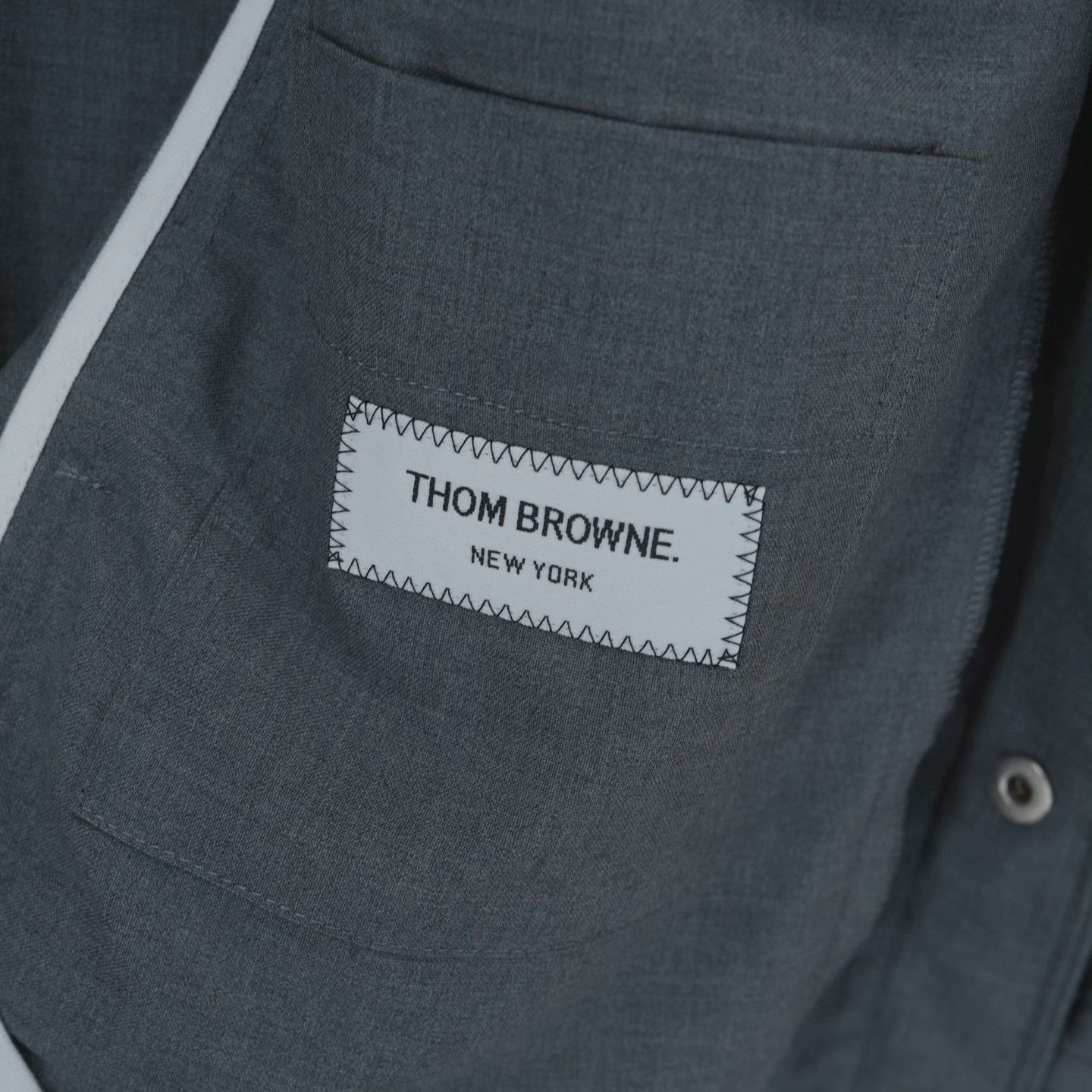 Thom Browne Thom Browne Striped Brown Shirt 39 Men Size US M / EU 48-50 / 2 - 6 Thumbnail