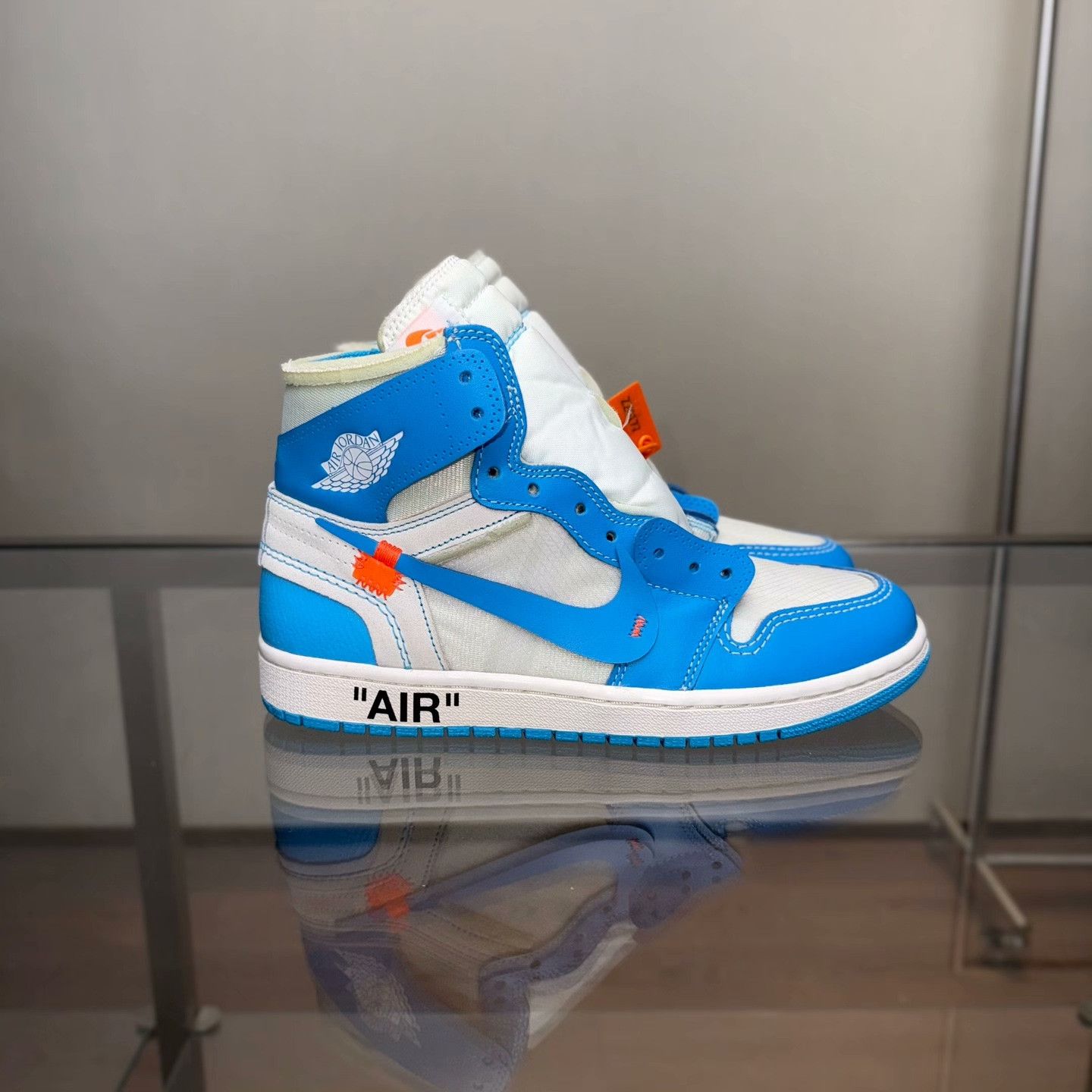 Nike Nike AJ1 Blue Lowtop Sneakers 40 Men Size US 7.5 / EU 40-41 - 4 Thumbnail