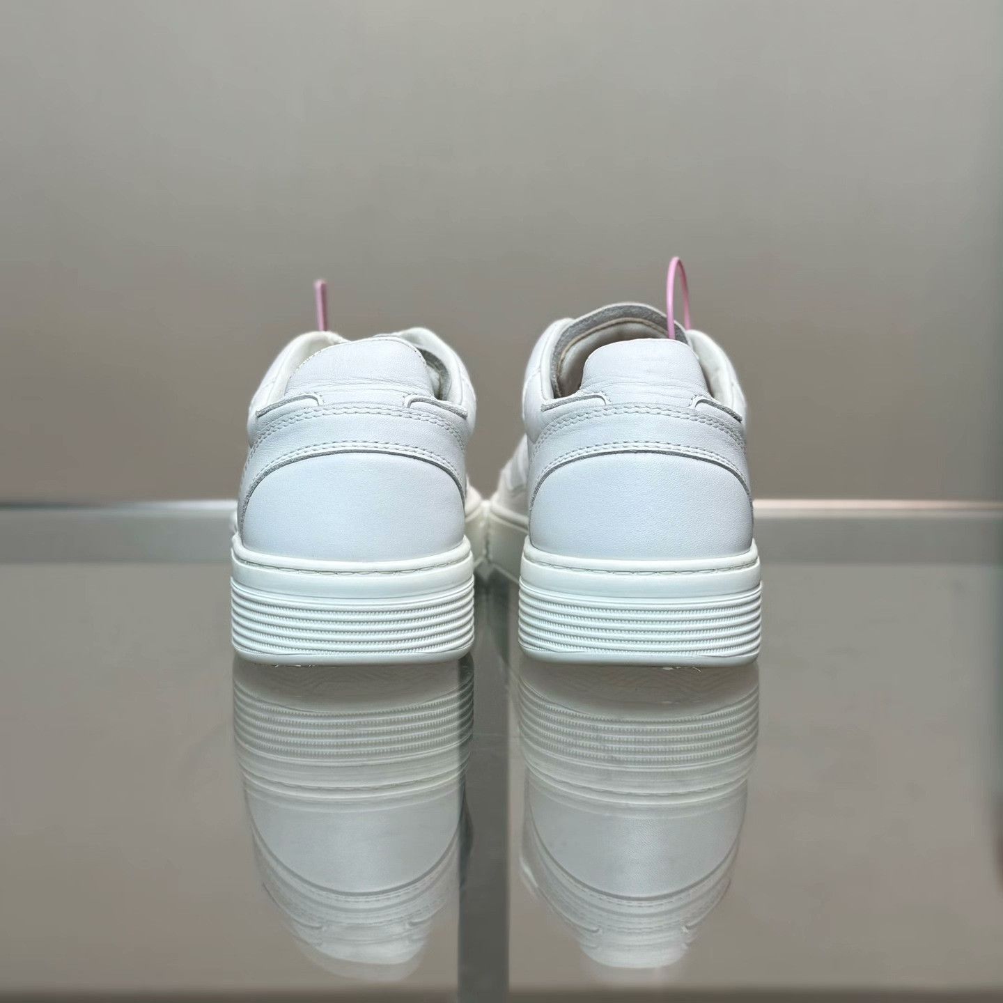 Chanel Chanel Retro White Lowtop Sneakers 23 Women Size US 8 / IT 38 - 4 Thumbnail