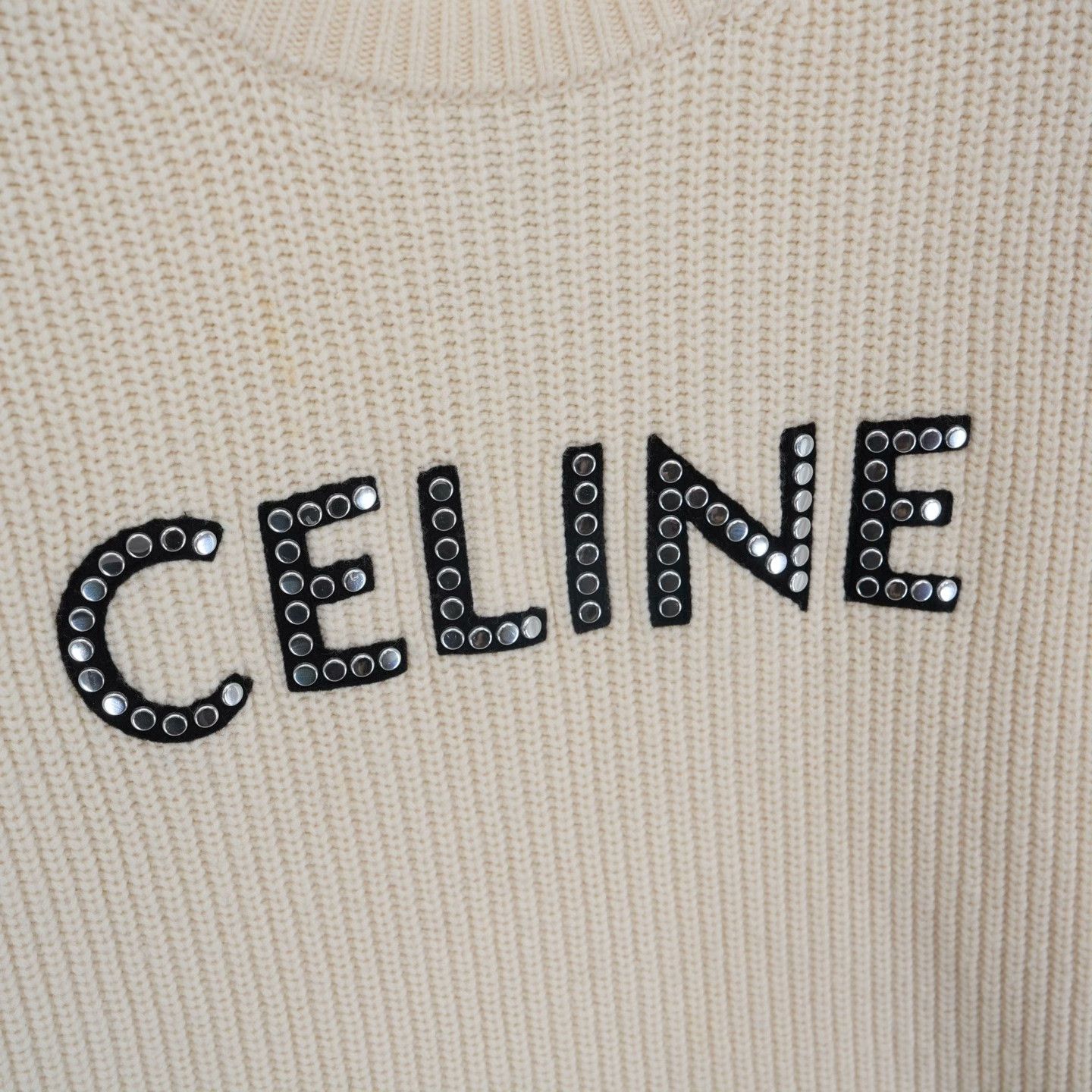 Celine Celine Retro Wool Sweater XXL Women Size XXL / US 16-18 / IT 52-54 - 3 Thumbnail