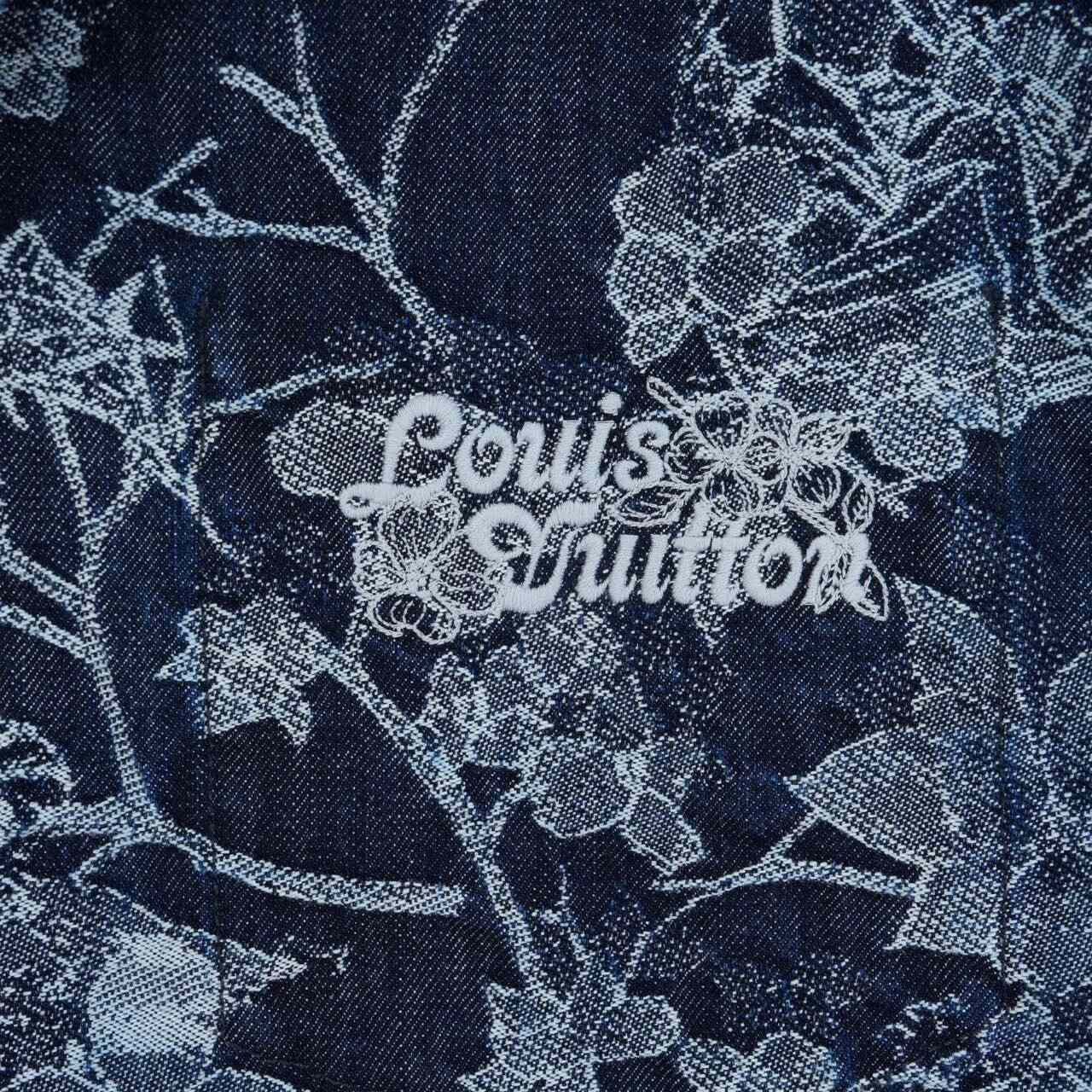 Louis Vuitton Louis Vuitton Printed Black Shirt XL Men Size US XL / EU 56 / 4 - 4 Thumbnail