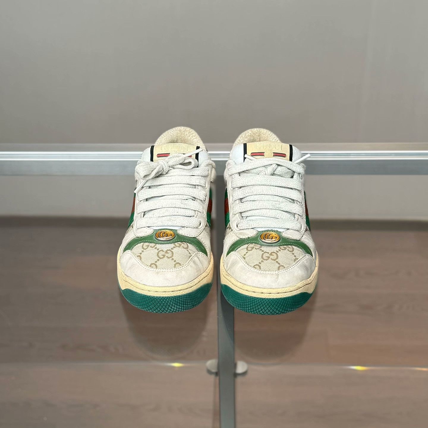 Gucci Gucci Leather Lowtop Sneakers 36 Women Size US 6 / IT 36 - 2 Thumbnail