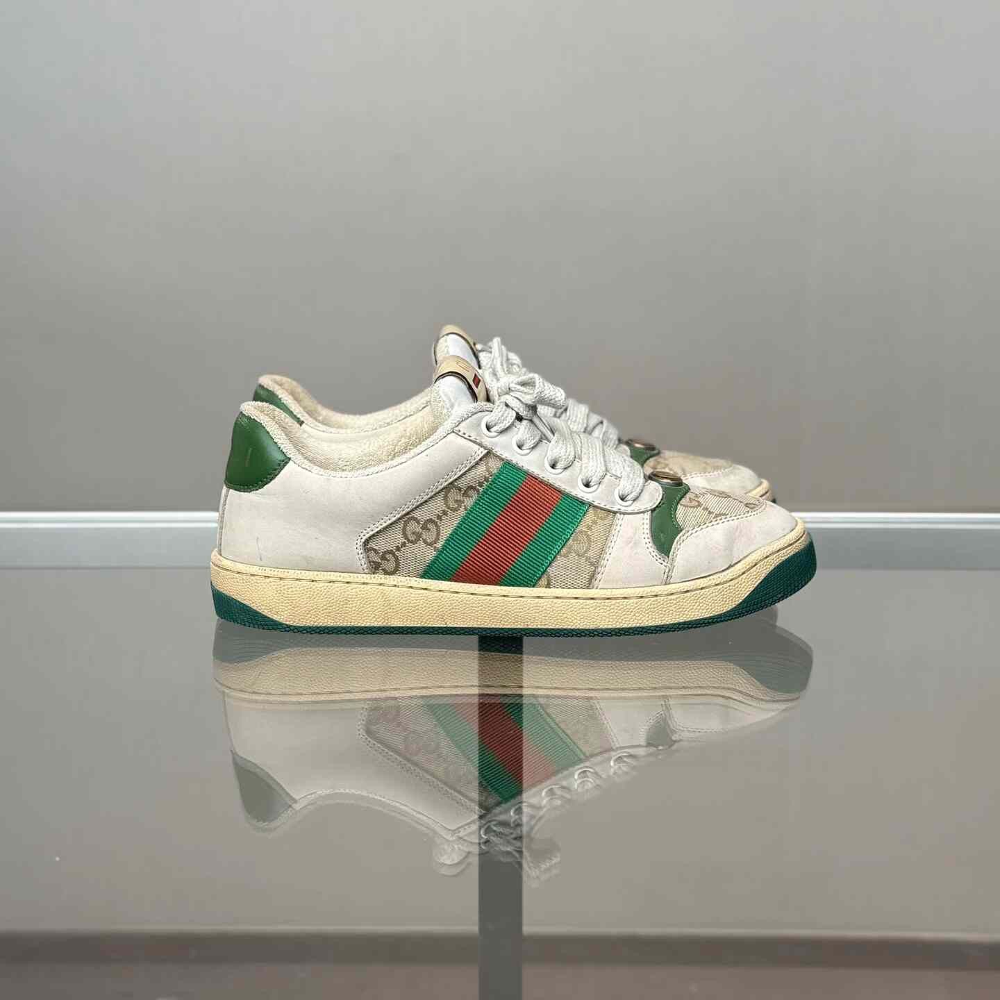 Gucci Gucci Leather Lowtop Sneakers 36 Women Size US 6 / IT 36 - 5 Thumbnail