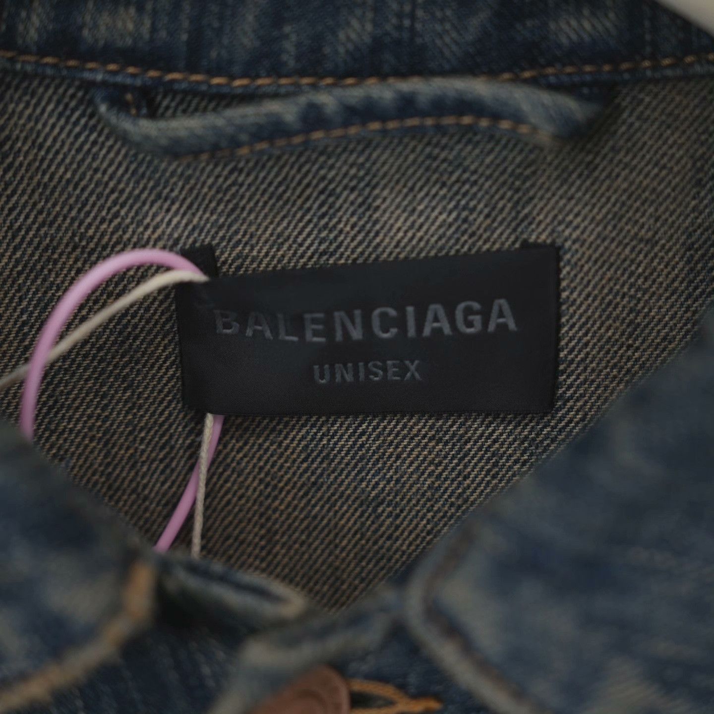 Balenciaga Balenciaga Denim Printed Jacket S Women Size S / US 4 / IT 40 - 3 Thumbnail