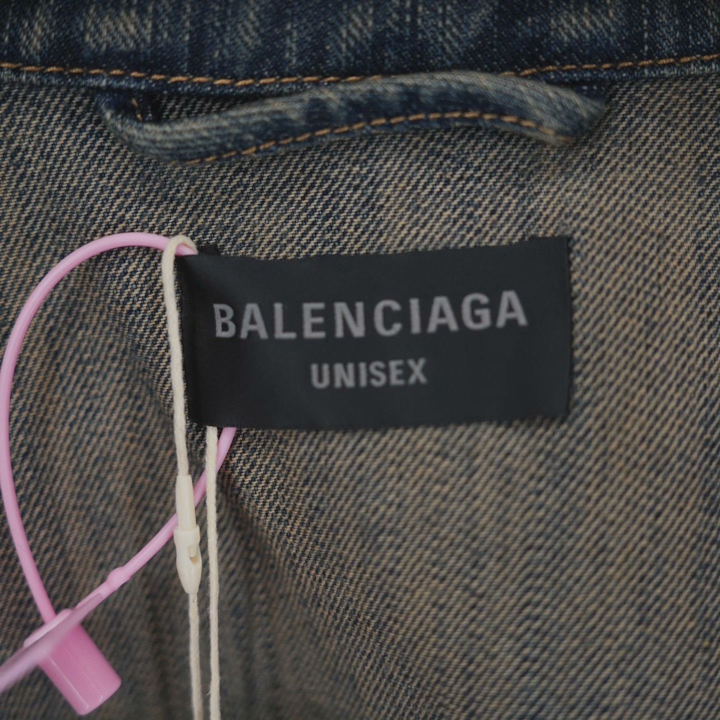 Balenciaga Balenciaga Denim Printed Jacket S Women Size S / US 4 / IT 40 - 6 Thumbnail