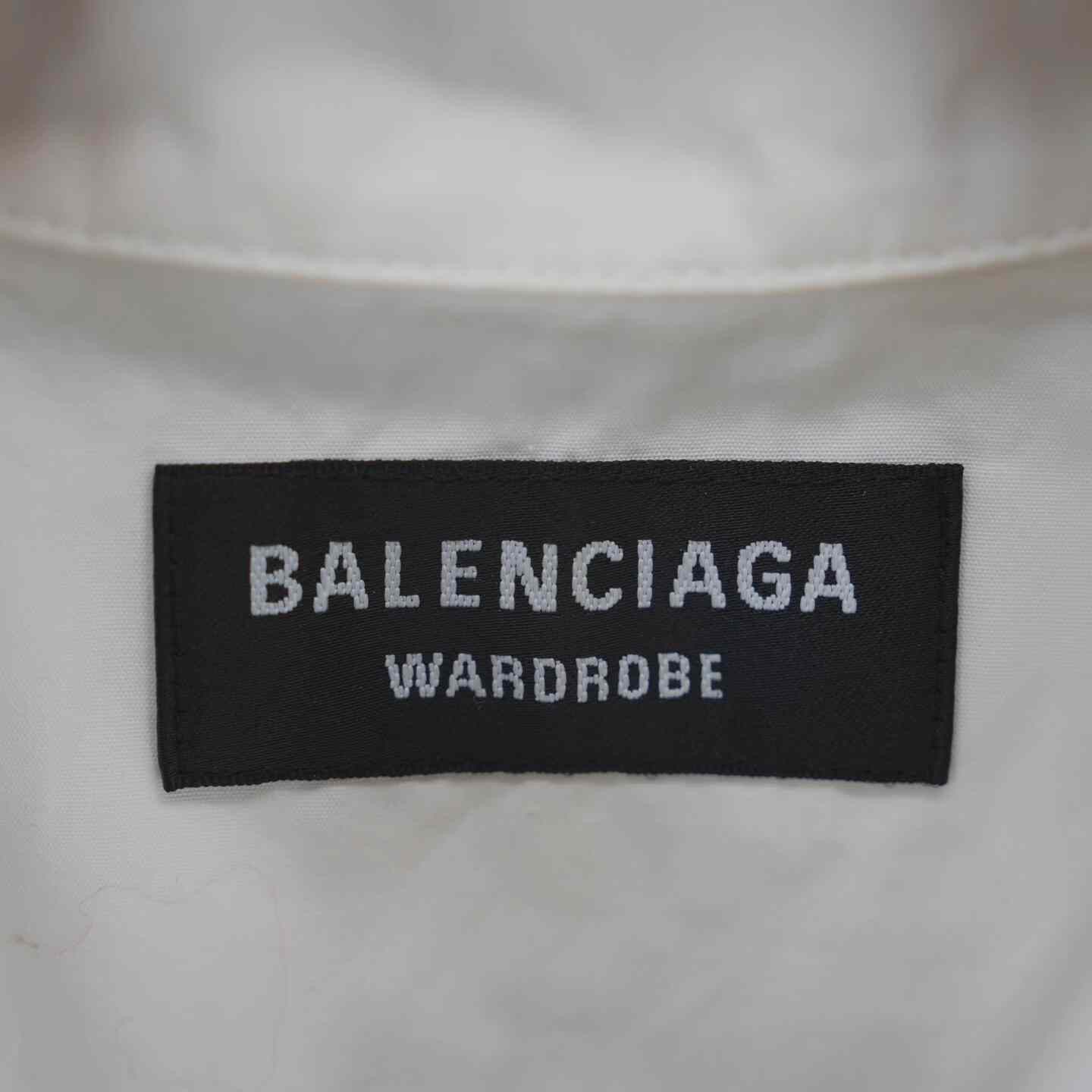 Balenciaga Balenciaga Retro Embroidered White Shirt 37 Men Size US S / EU 44-46 / 1 - 3 Thumbnail