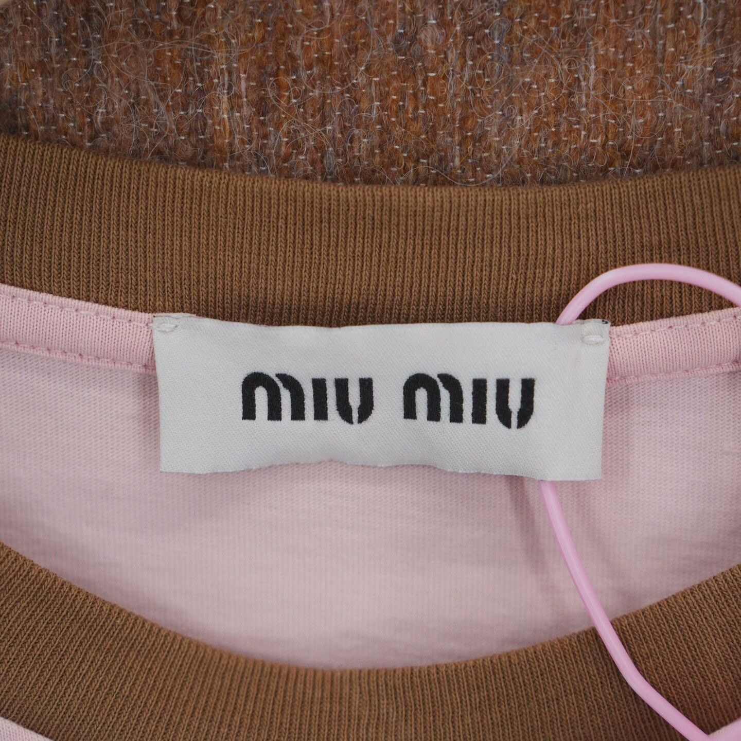Miu Miu Miu Miu Embroidered Printed Pink T-Shirt L Women Size L / US 10 / IT 46 - 3 Thumbnail