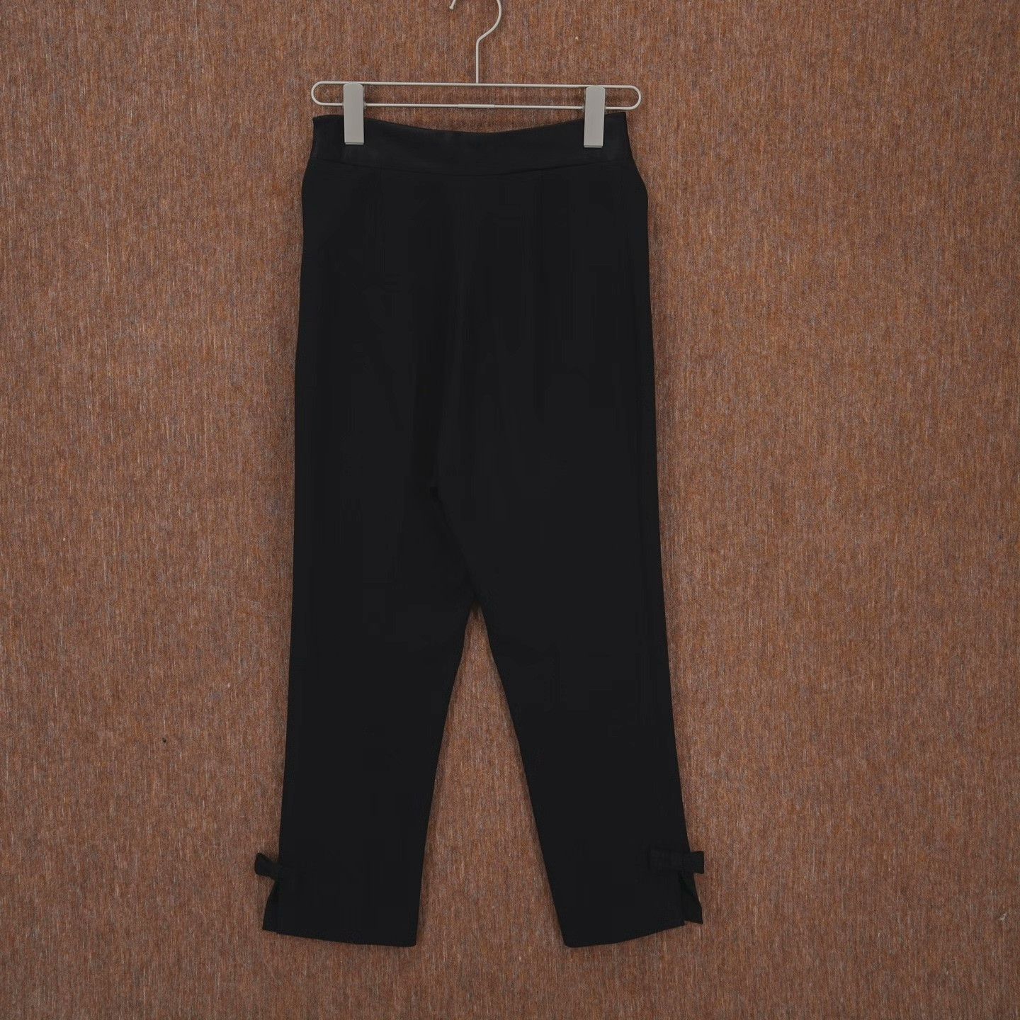 Miu Miu Miu Miu Black Pants 40 Women Size 40" / US 18 - 2 Thumbnail