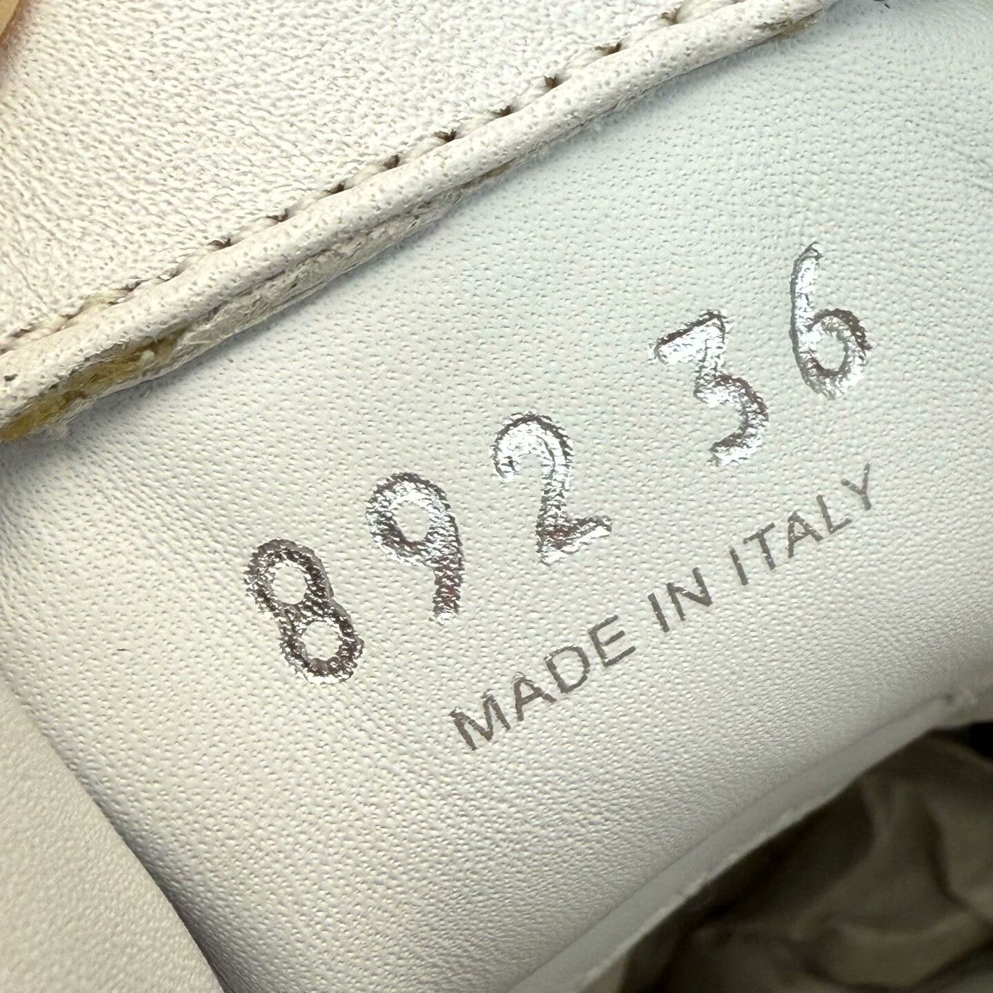 Miu Miu Miu Miu Distressed White Lowtop Sneakers 36 Women Size US 6 / IT 36 - 8 Thumbnail