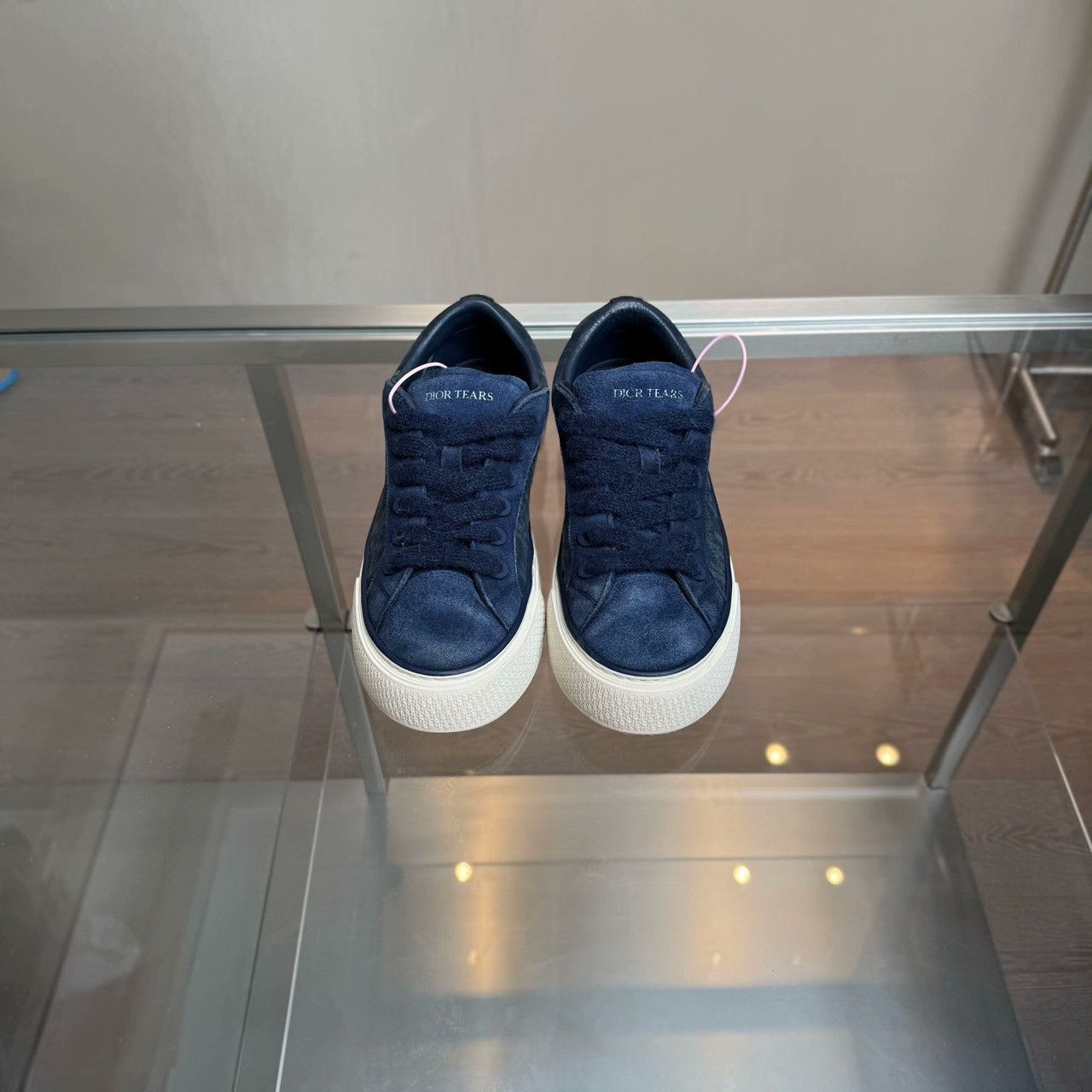 Dior Dior Denim Blue Lowtop Sneakers 33 Men Size US 5 / EU 37 - 5 Thumbnail