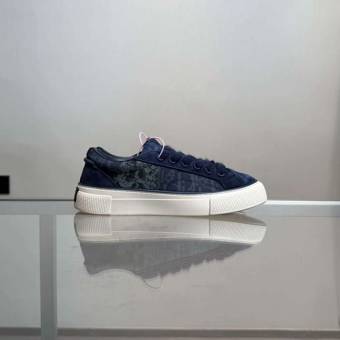 Dior Dior Denim Blue Lowtop Sneakers 33 Men Size US 5 / EU 37 - 2 Thumbnail