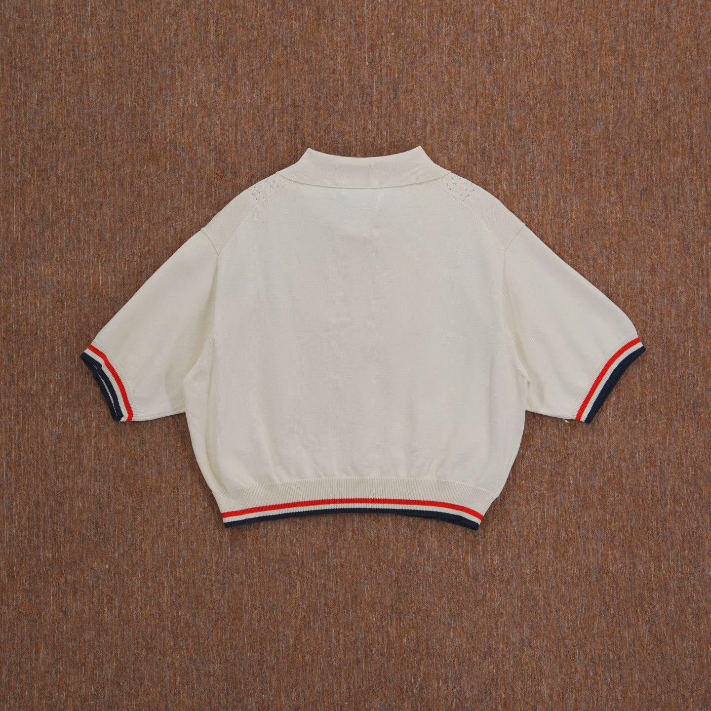 Miu Miu Miu Miu Casual Striped T-Shirt 23 Women Size XS / US 0-2 / IT 36-38 - 2 Thumbnail