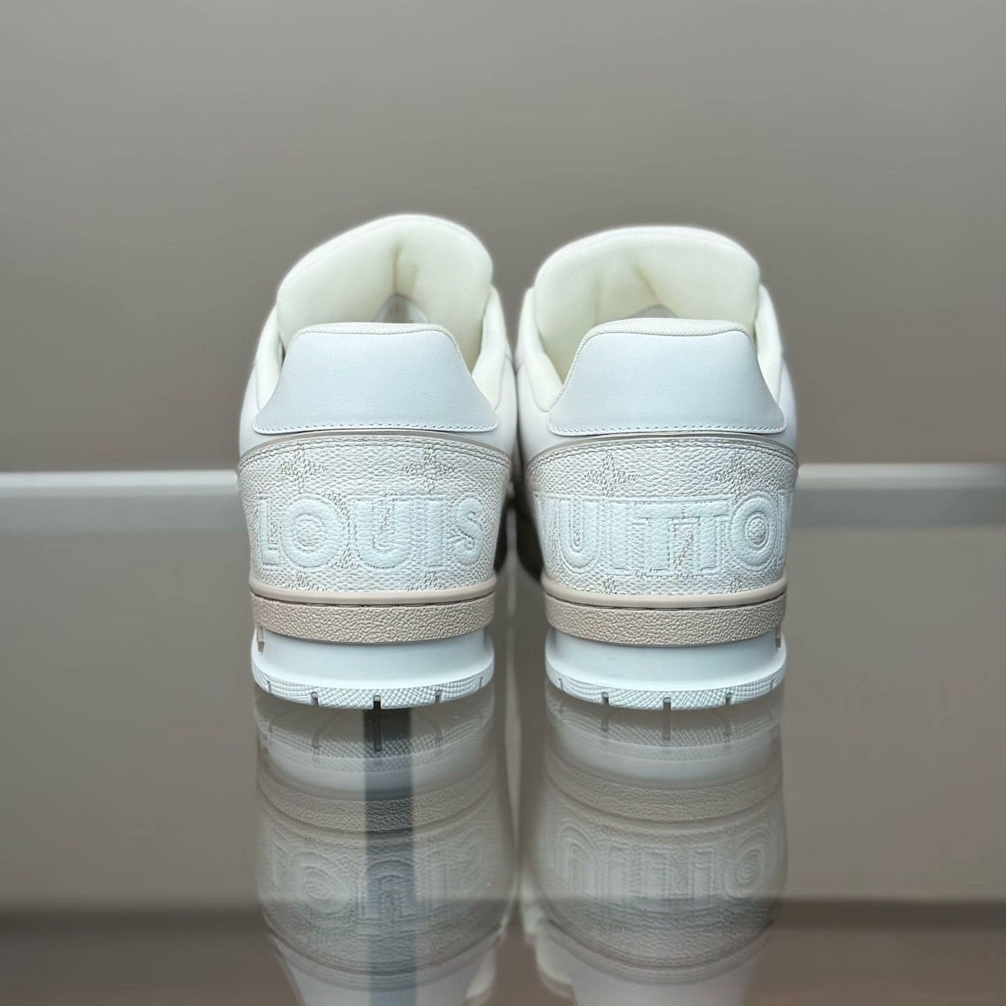 Louis Vuitton Louis Vuitton Training Beige Lowtop Sneakers 25 Men Size US 10 / EU 43 - 4 Thumbnail