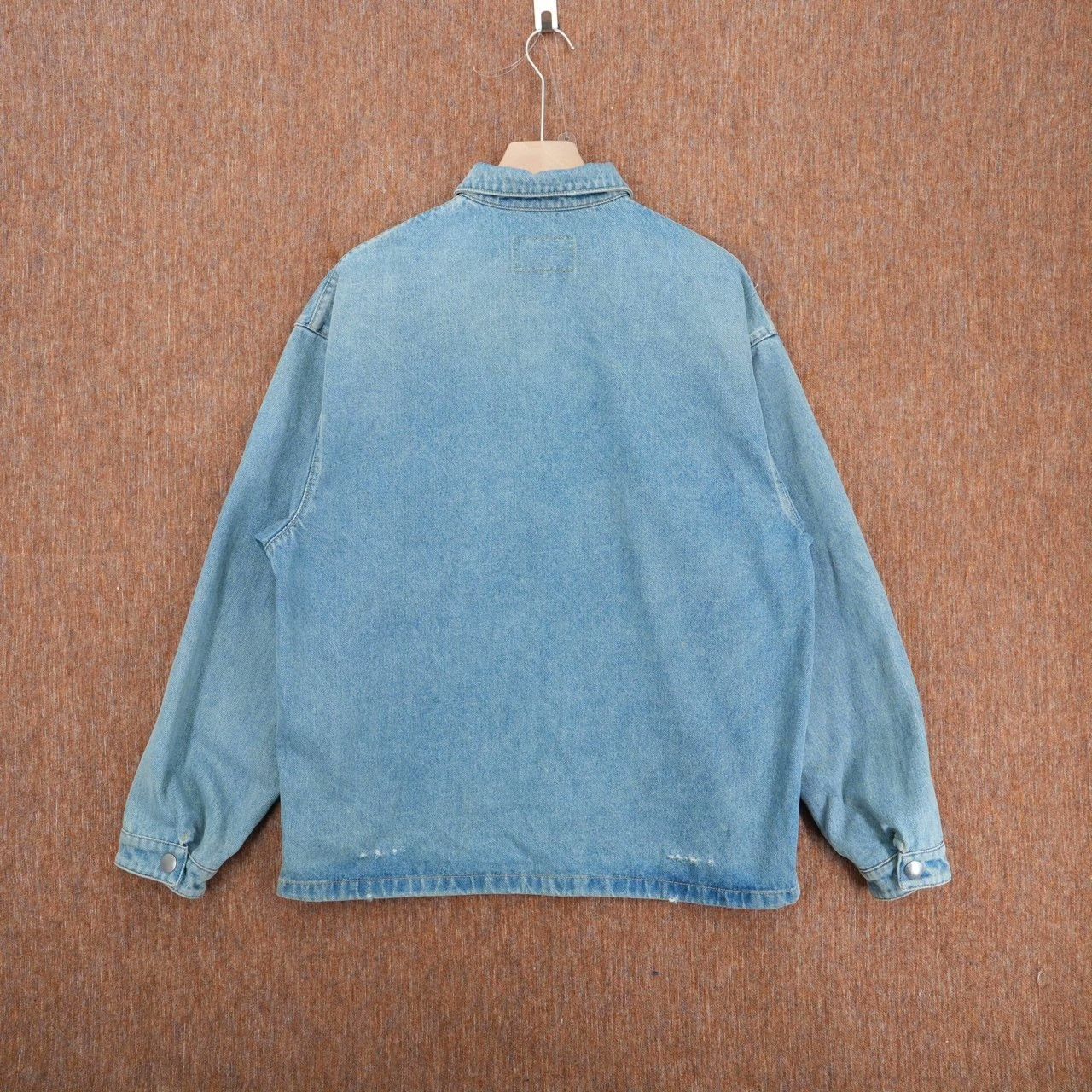 Prada Prada Retro Denim Light Jacket XL Men Size US XL / EU 56 / 4 - 2 Thumbnail