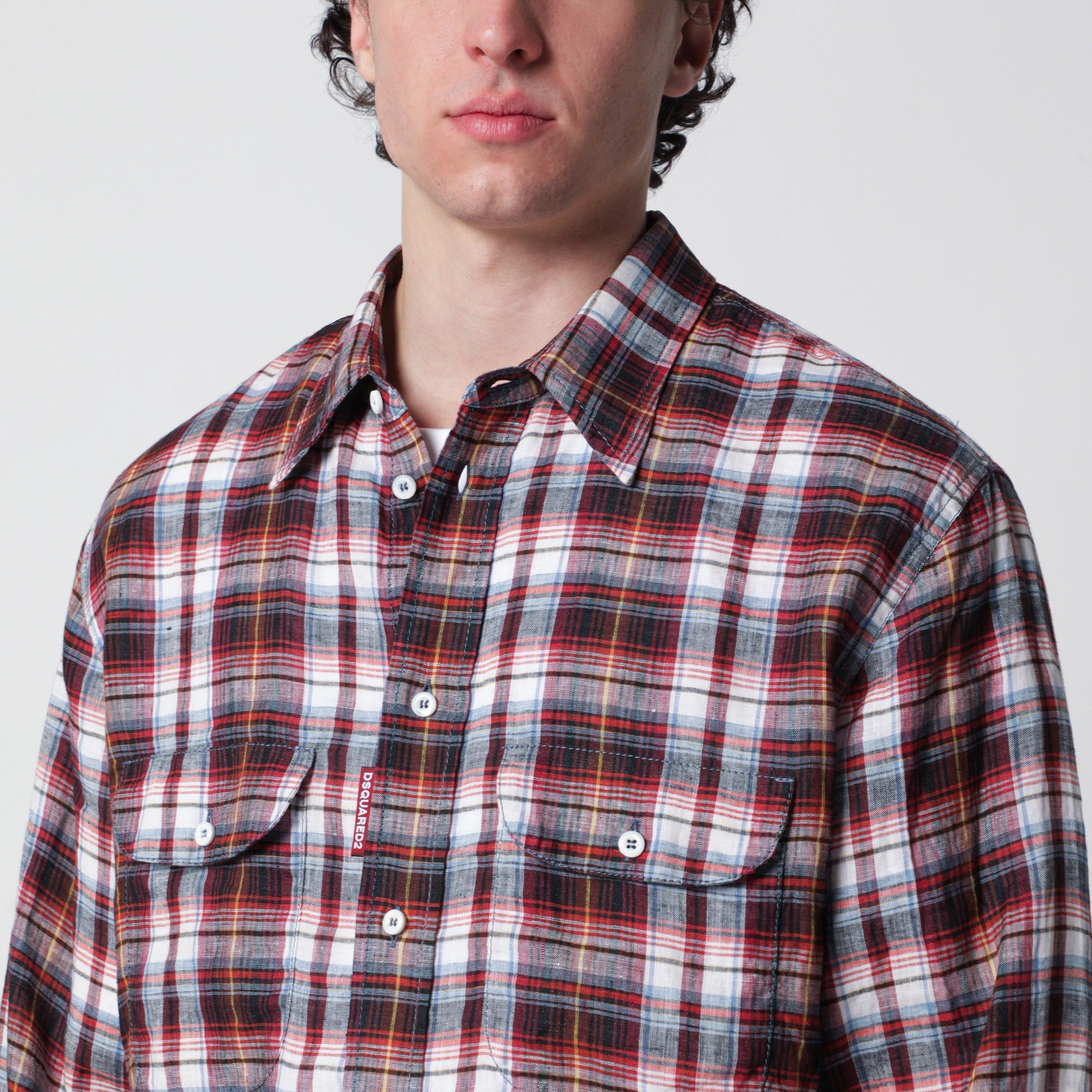 Dsquared2 Dsquared2 Long-Sleeve Plaid Shirt Size US M / EU 48-50 / 2 - 2 Thumbnail