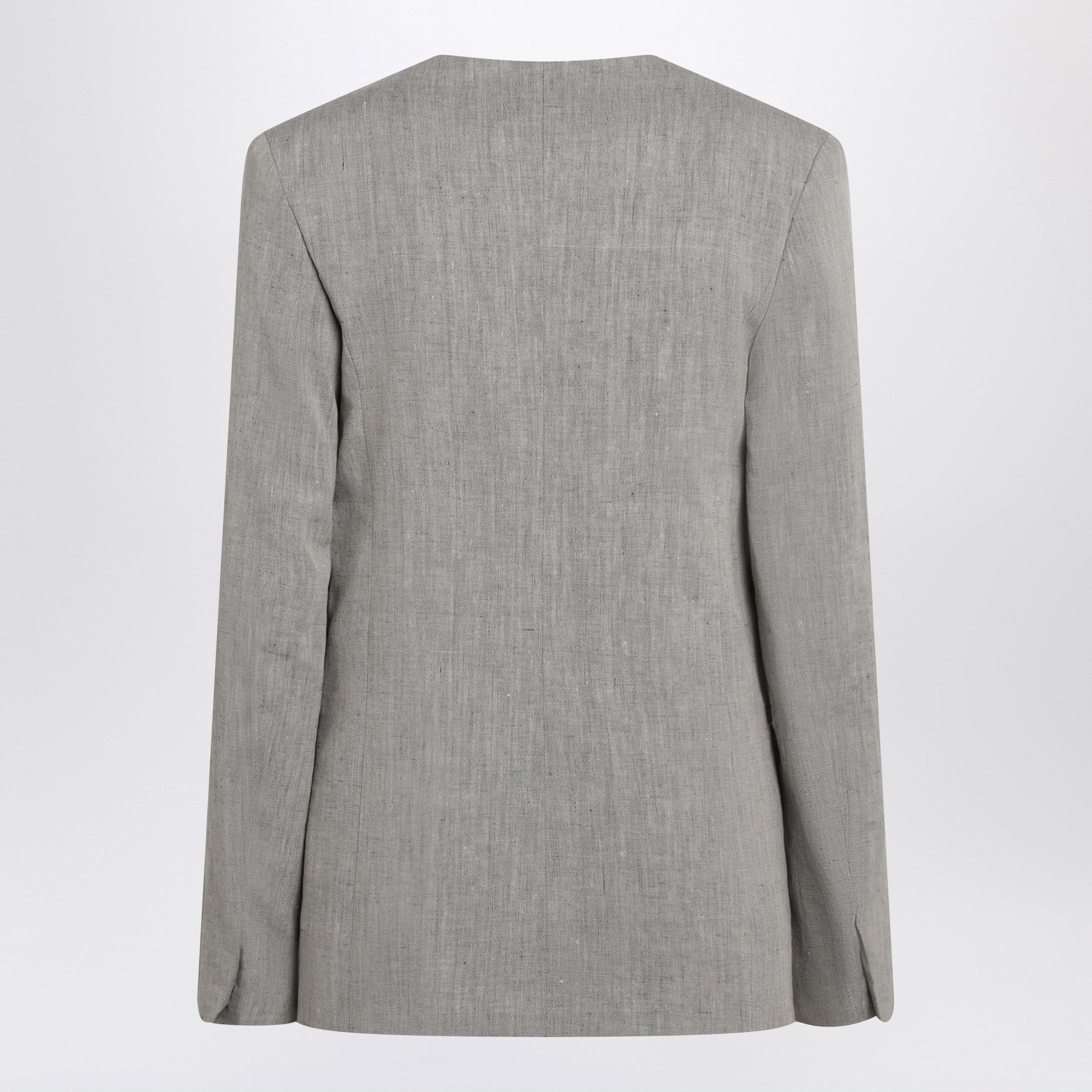 Loulou de Saison Loulou De Saison Suna Tailored Jacket With An Asymmetric Opening And Lapel Size M / US 6-8 / IT 42-44 - 2 Thumbnail
