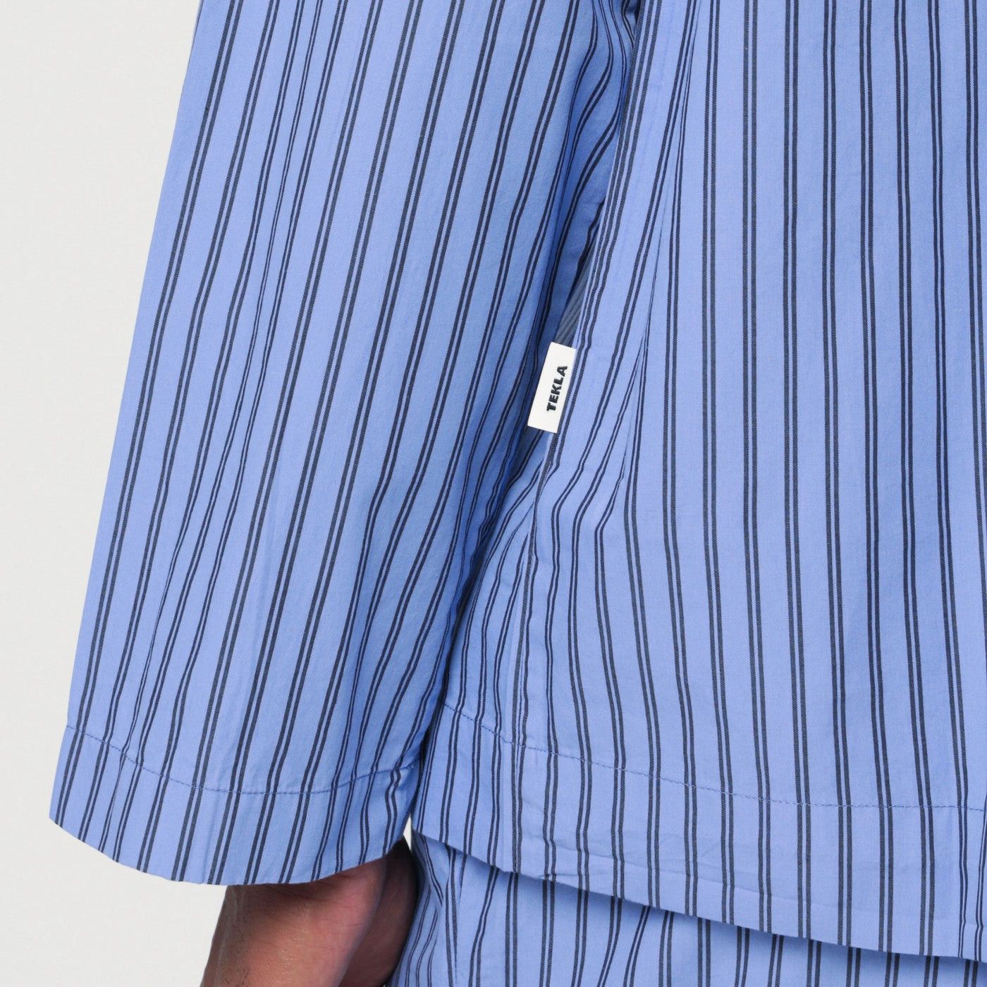 Tekla Tekla Striped Blue Pyjama Shirt Size US S / EU 44-46 / 1 - 2 Thumbnail