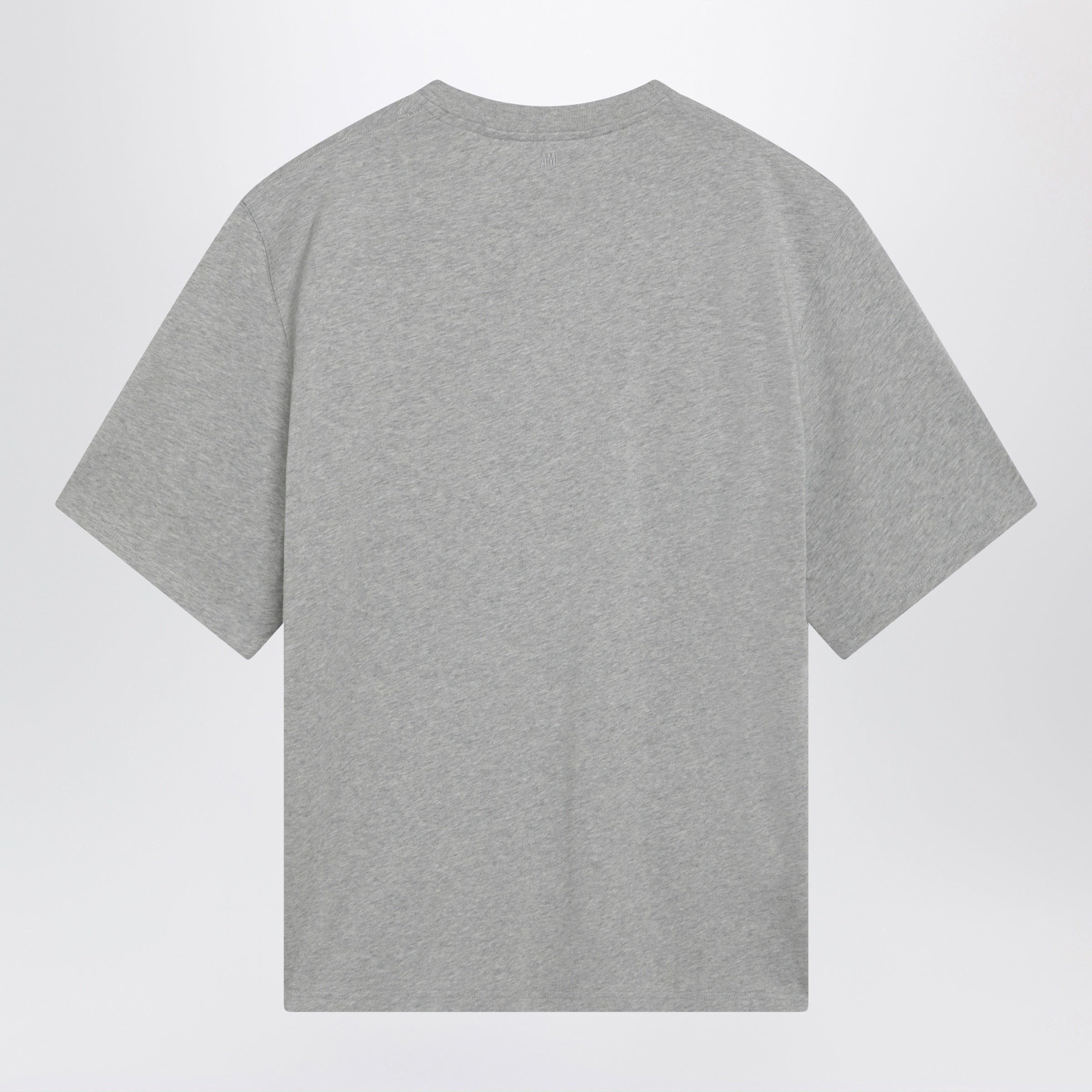 AMI Ami Paris Grey Ami De Coeur T-Shirt Size US XL / EU 56 / 4 - 2 Thumbnail