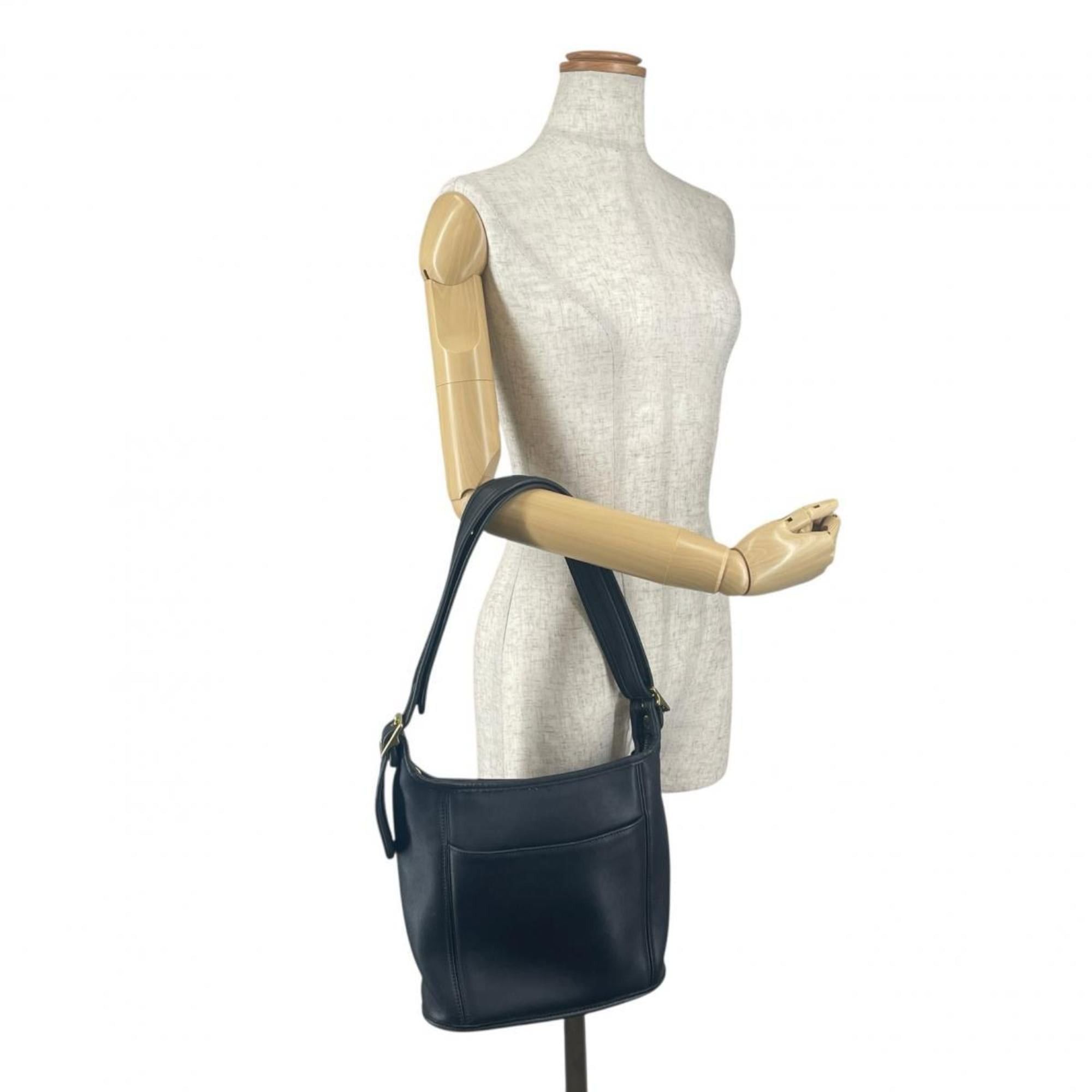 Coach Coach handbag/shoulder bag, glovetanned leather, Old G9C-9816, black. Size ONE SIZE - 16 Thumbnail