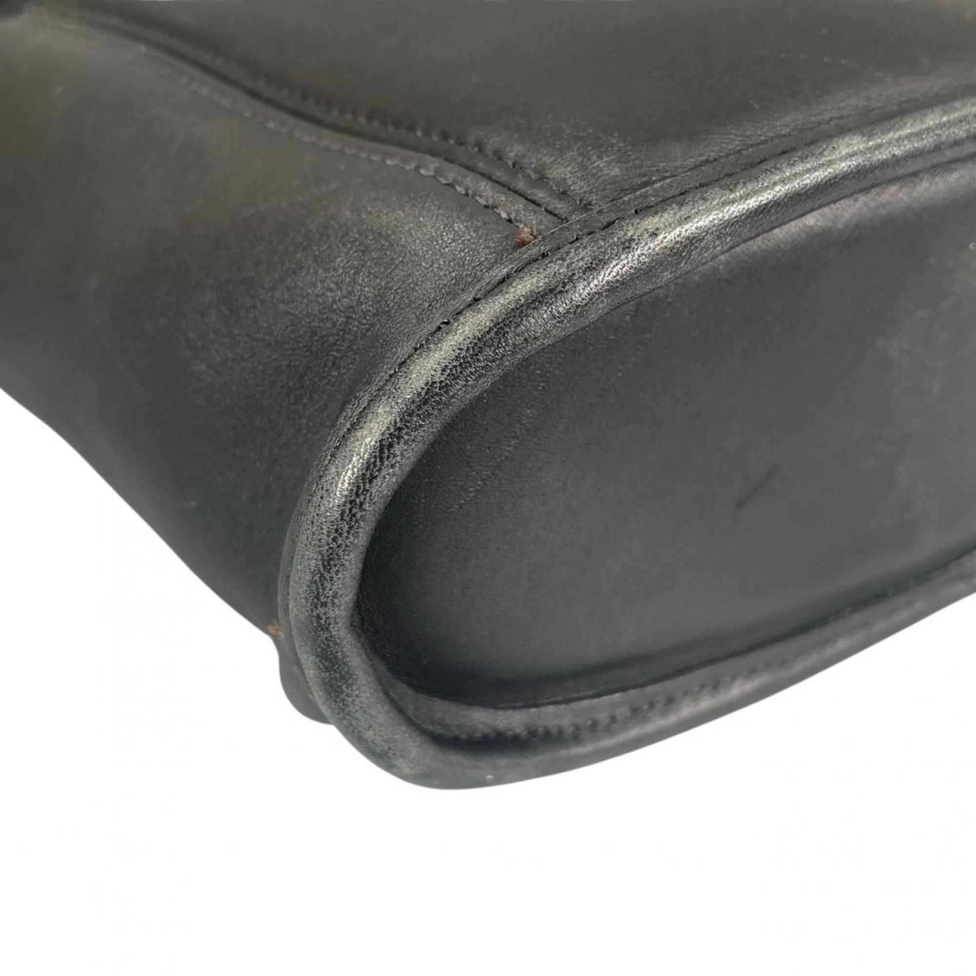 Coach Coach handbag/shoulder bag, glovetanned leather, Old G9C-9816, black. Size ONE SIZE - 12 Thumbnail