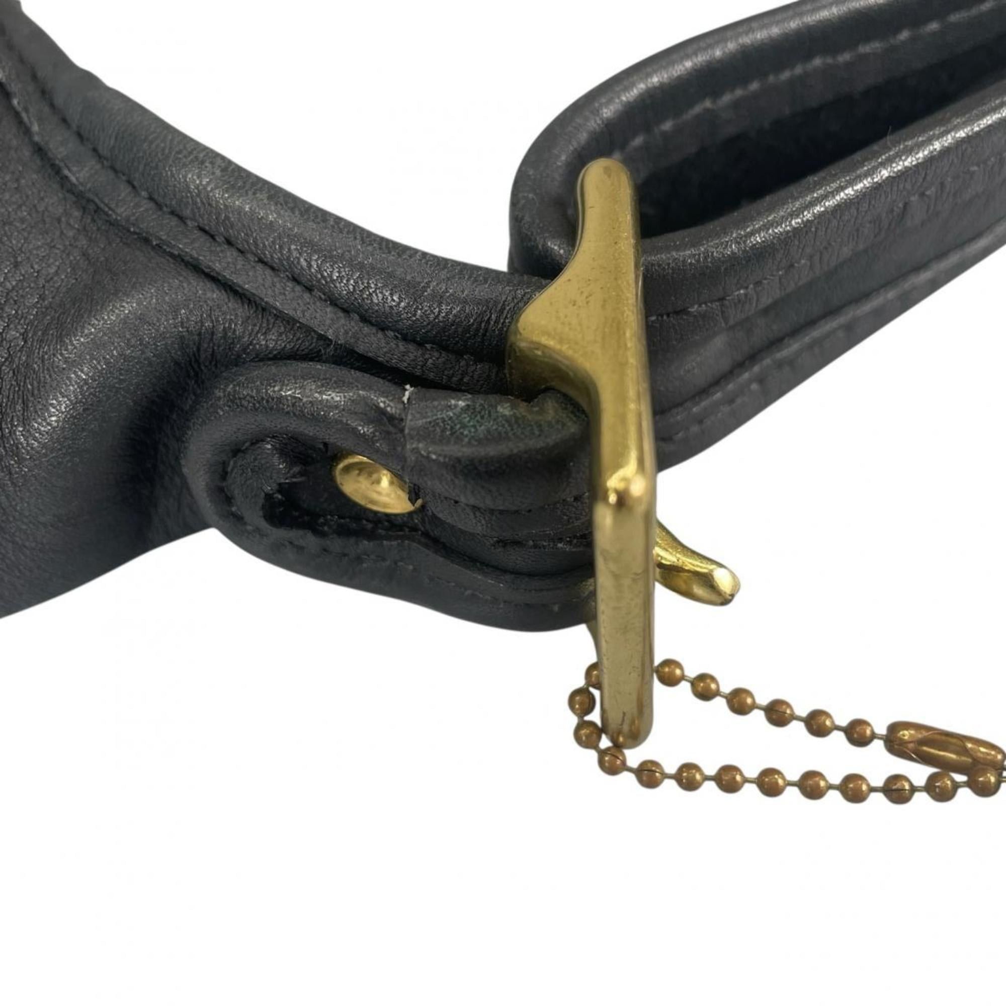 Coach Coach handbag/shoulder bag, glovetanned leather, Old G9C-9816, black. Size ONE SIZE - 17 Thumbnail