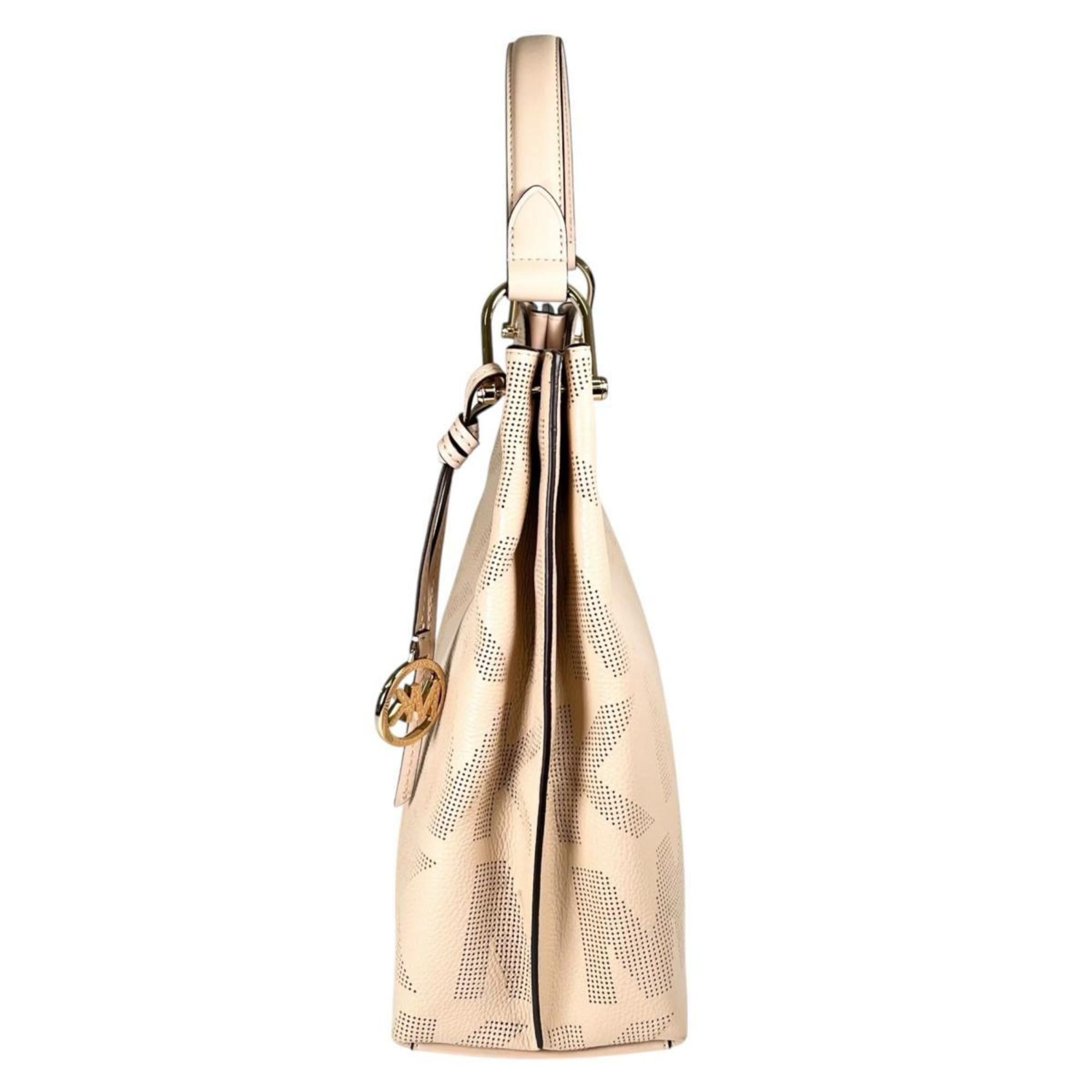Michael Kors Michael Kors Joan Slouchy Leather Tote Bag, Size 35T1GV9L3L, Beige Size ONE SIZE - 4 Thumbnail