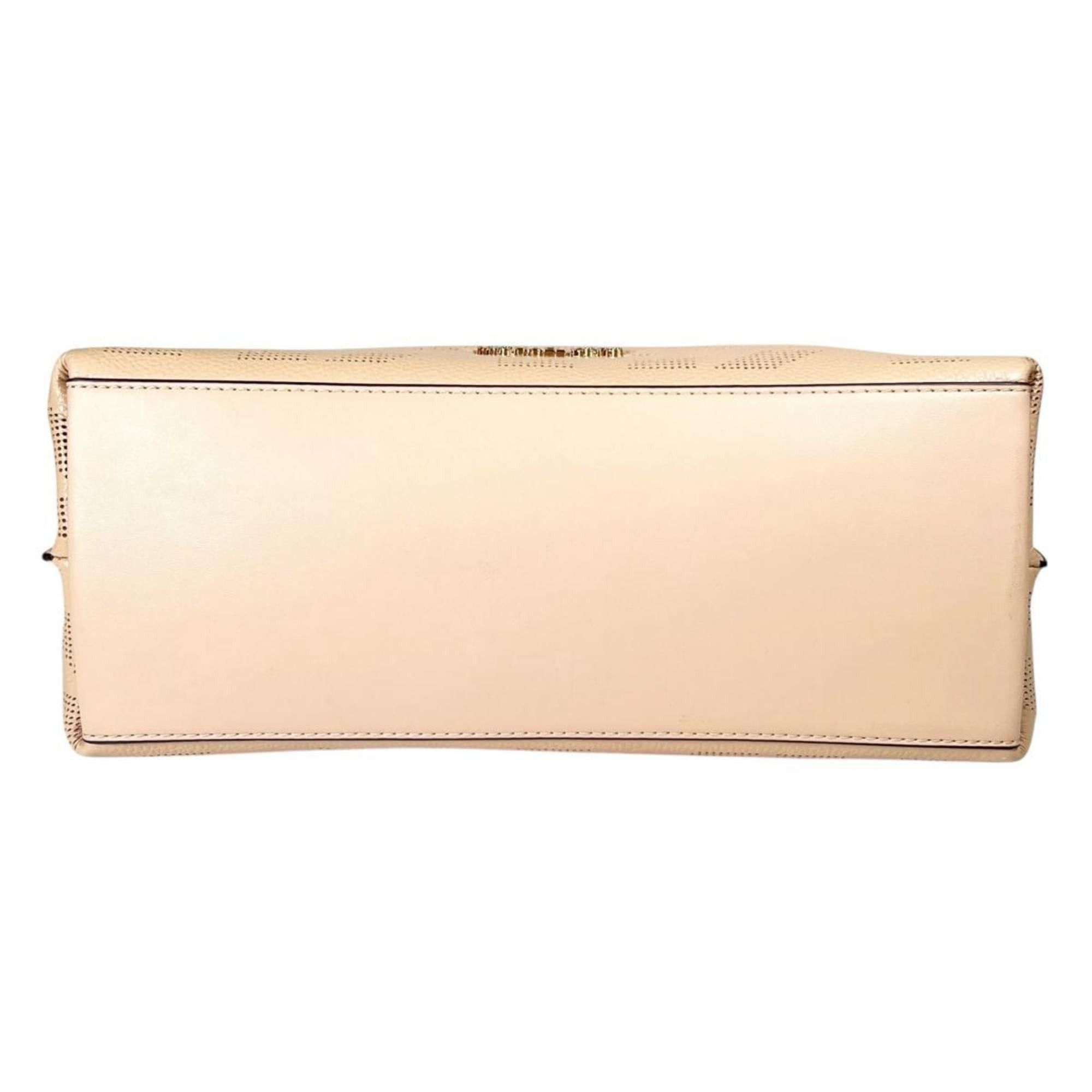 Michael Kors Michael Kors Joan Slouchy Leather Tote Bag, Size 35T1GV9L3L, Beige Size ONE SIZE - 5 Thumbnail