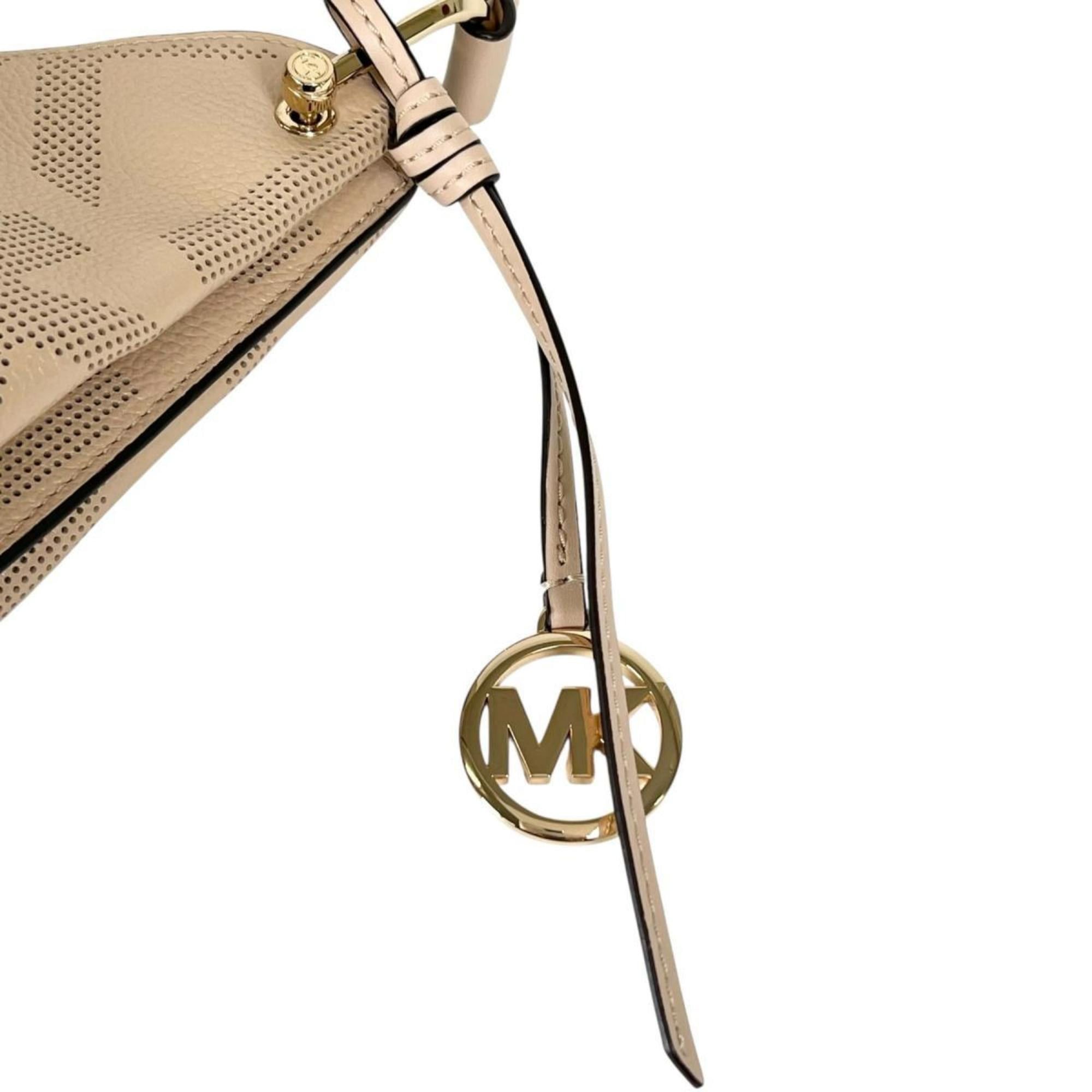Michael Kors Michael Kors Joan Slouchy Leather Tote Bag, Size 35T1GV9L3L, Beige Size ONE SIZE - 14 Thumbnail