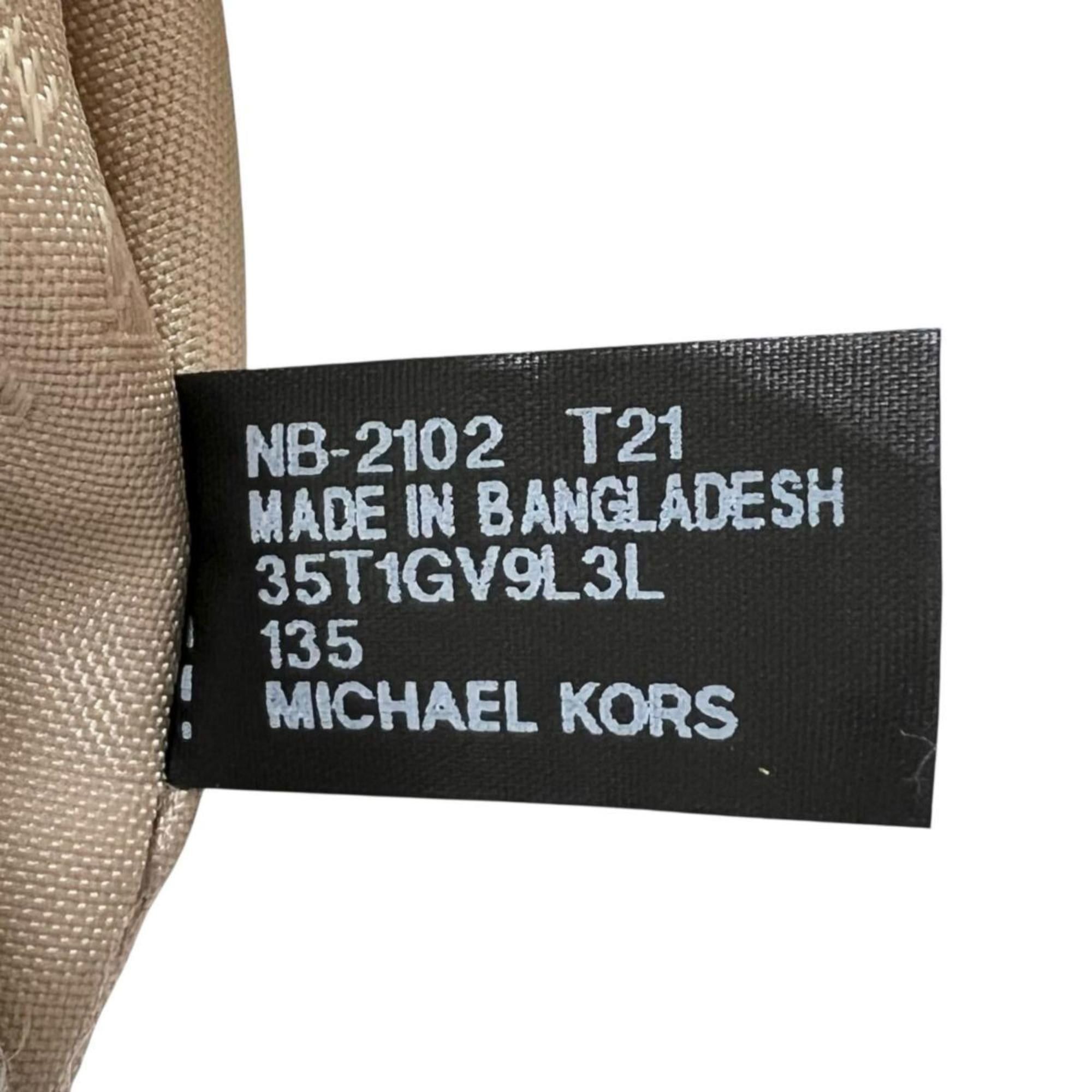 Michael Kors Michael Kors Joan Slouchy Leather Tote Bag, Size 35T1GV9L3L, Beige Size ONE SIZE - 15 Thumbnail