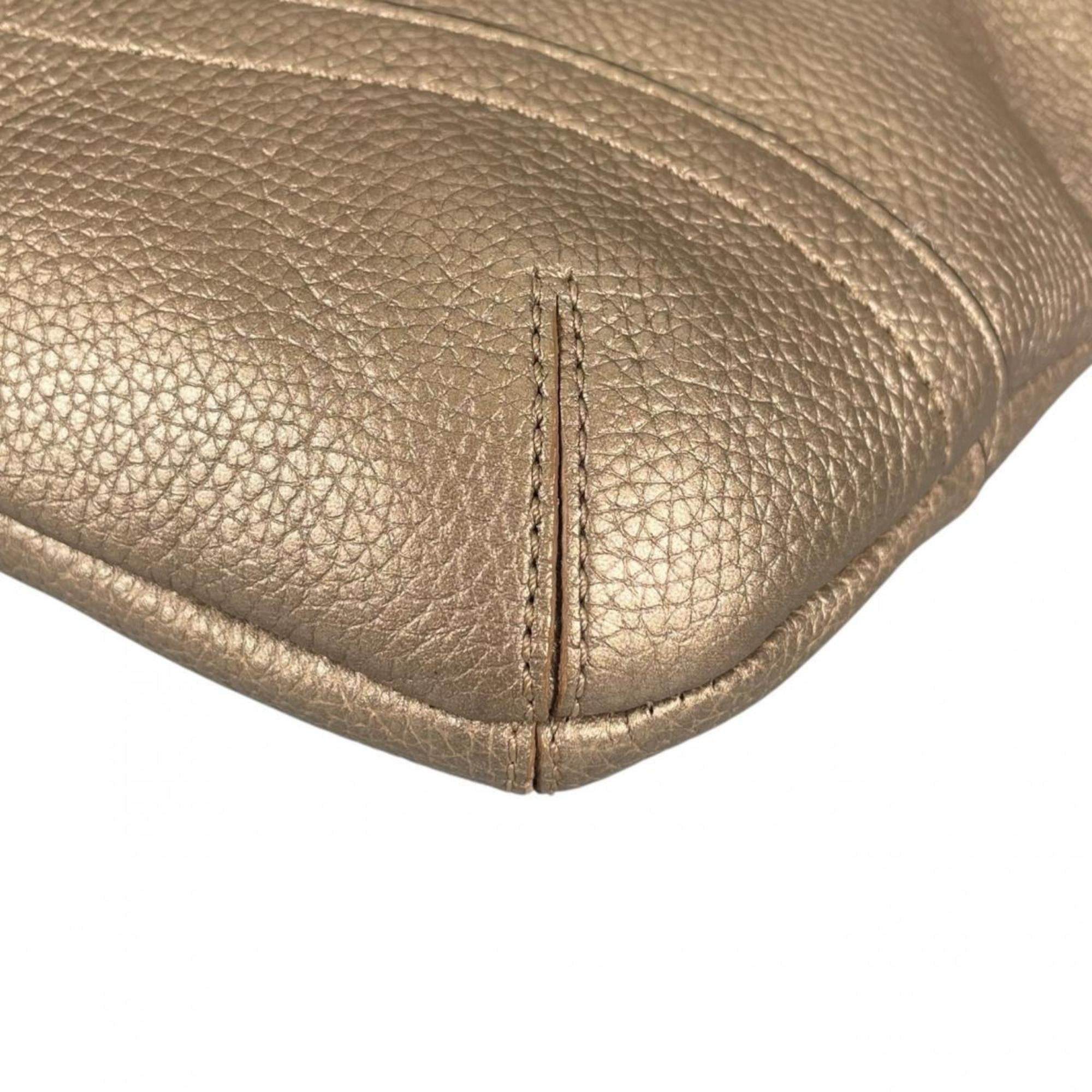 Coach Coach Shoulder Bag Duffle Soho Glovetanned Leather F16514 Gold Size ONE SIZE - 7 Thumbnail