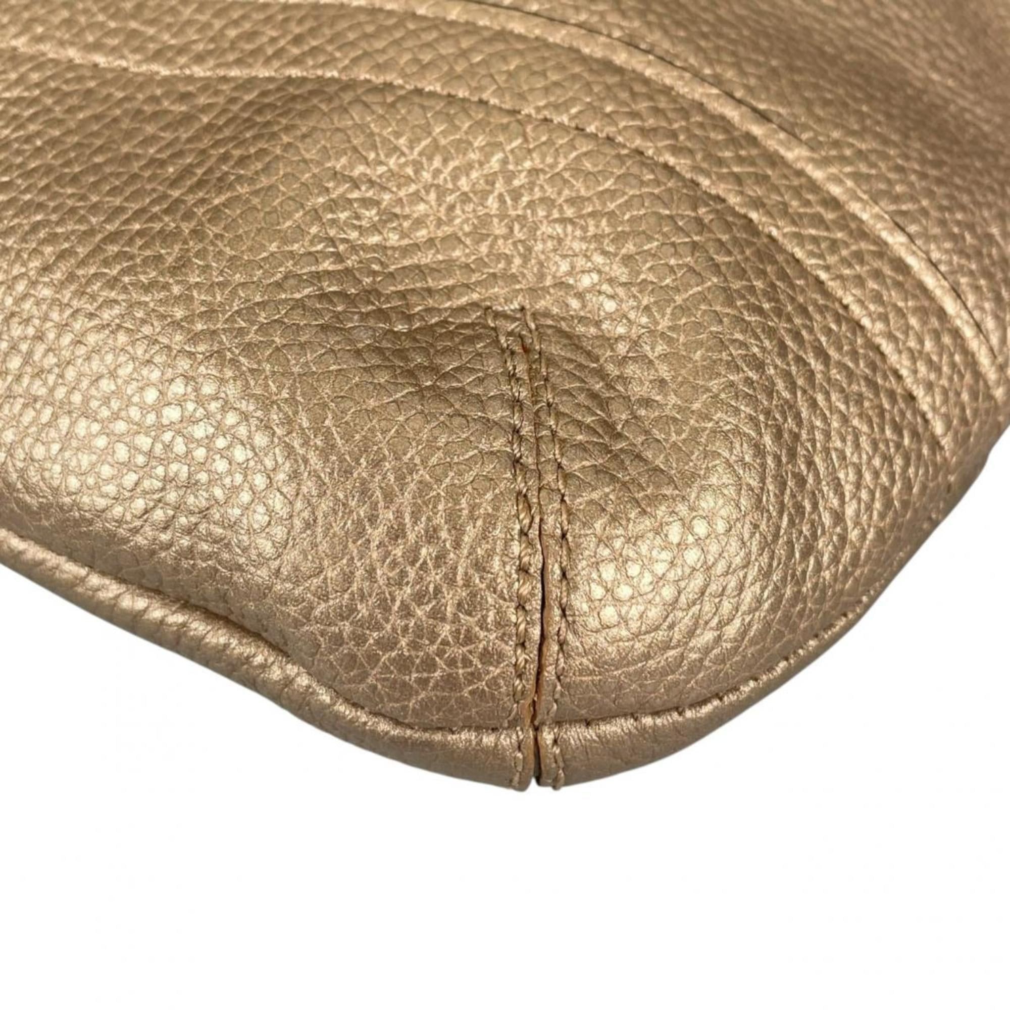 Coach Coach Shoulder Bag Duffle Soho Glovetanned Leather F16514 Gold Size ONE SIZE - 9 Thumbnail