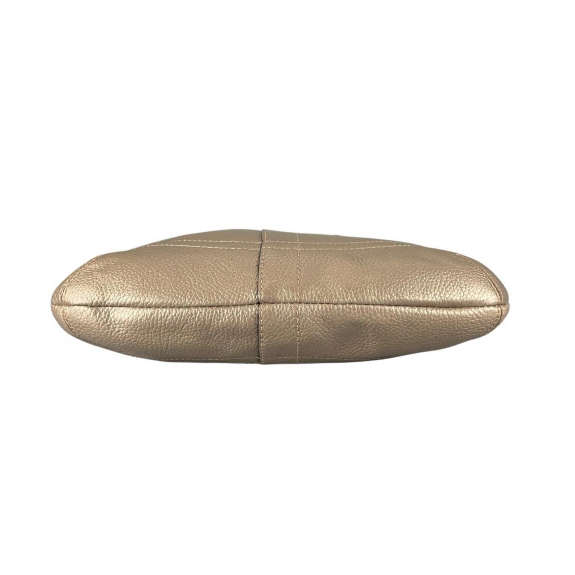 Coach Coach Shoulder Bag Duffle Soho Glovetanned Leather F16514 Gold Size ONE SIZE - 4 Thumbnail