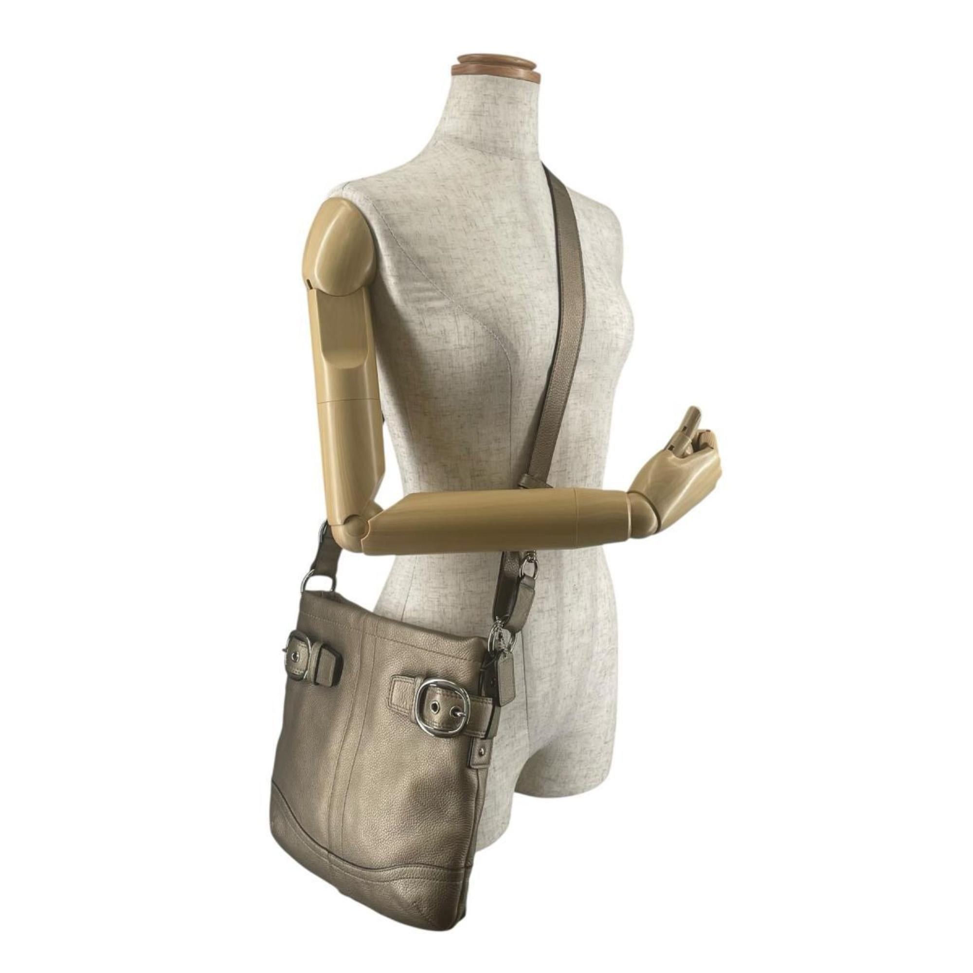 Coach Coach Shoulder Bag Duffle Soho Glovetanned Leather F16514 Gold Size ONE SIZE - 19 Thumbnail