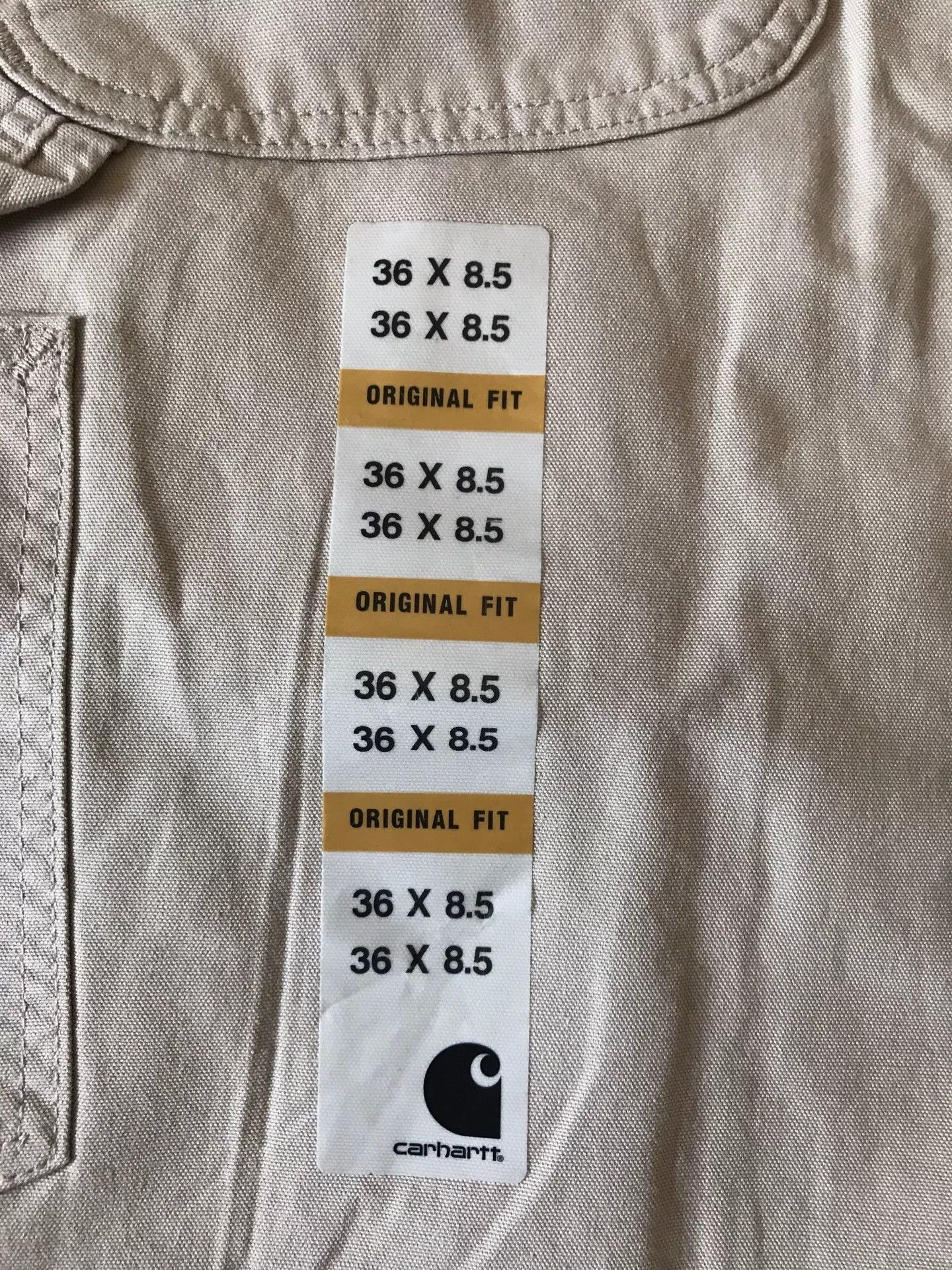 Carhartt Carhartt B144 Tan Work Shorts Size US 36 / EU 52 - 7 Thumbnail