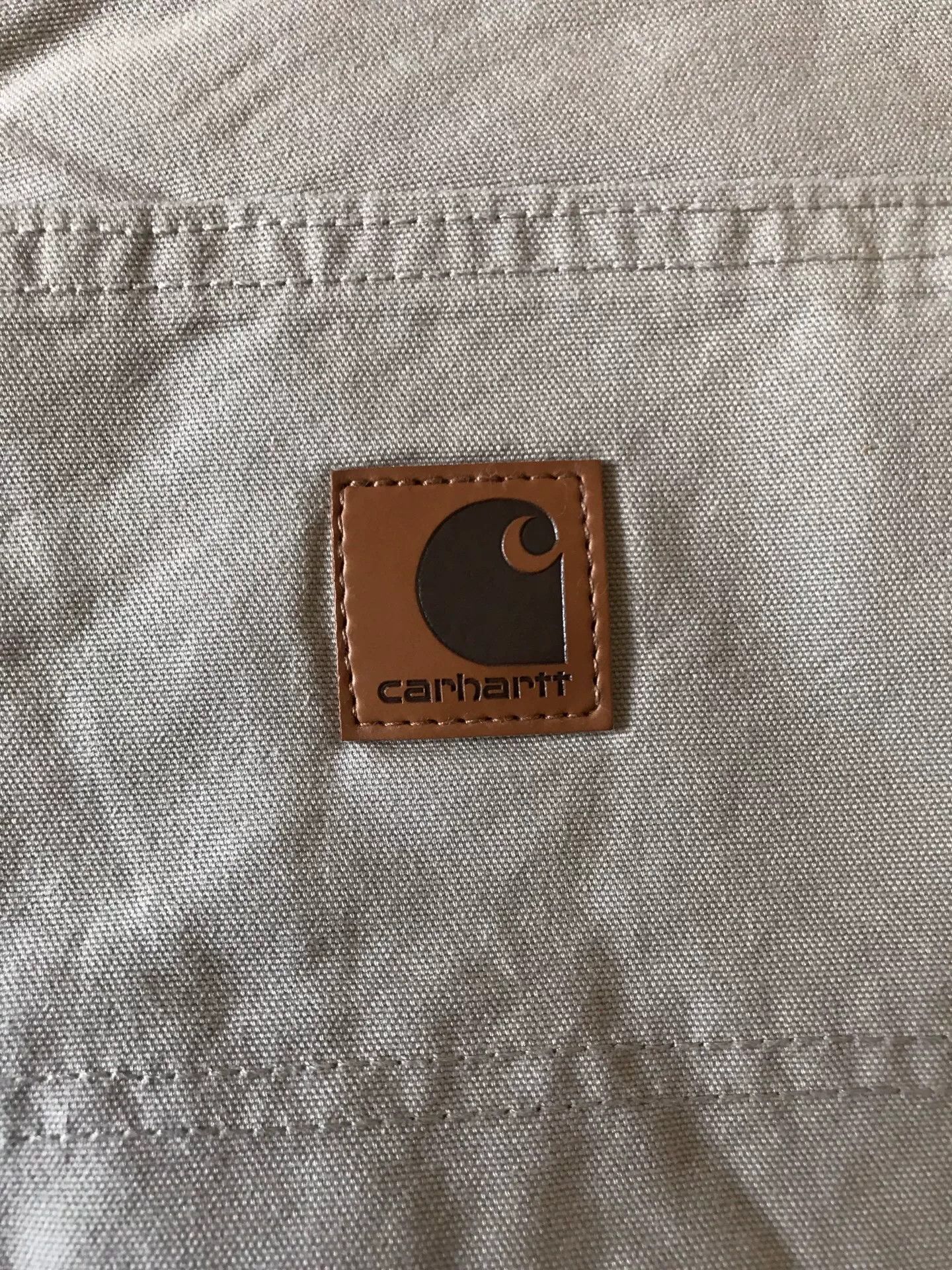 Carhartt Carhartt B144 Tan Work Shorts Size US 36 / EU 52 - 5 Thumbnail