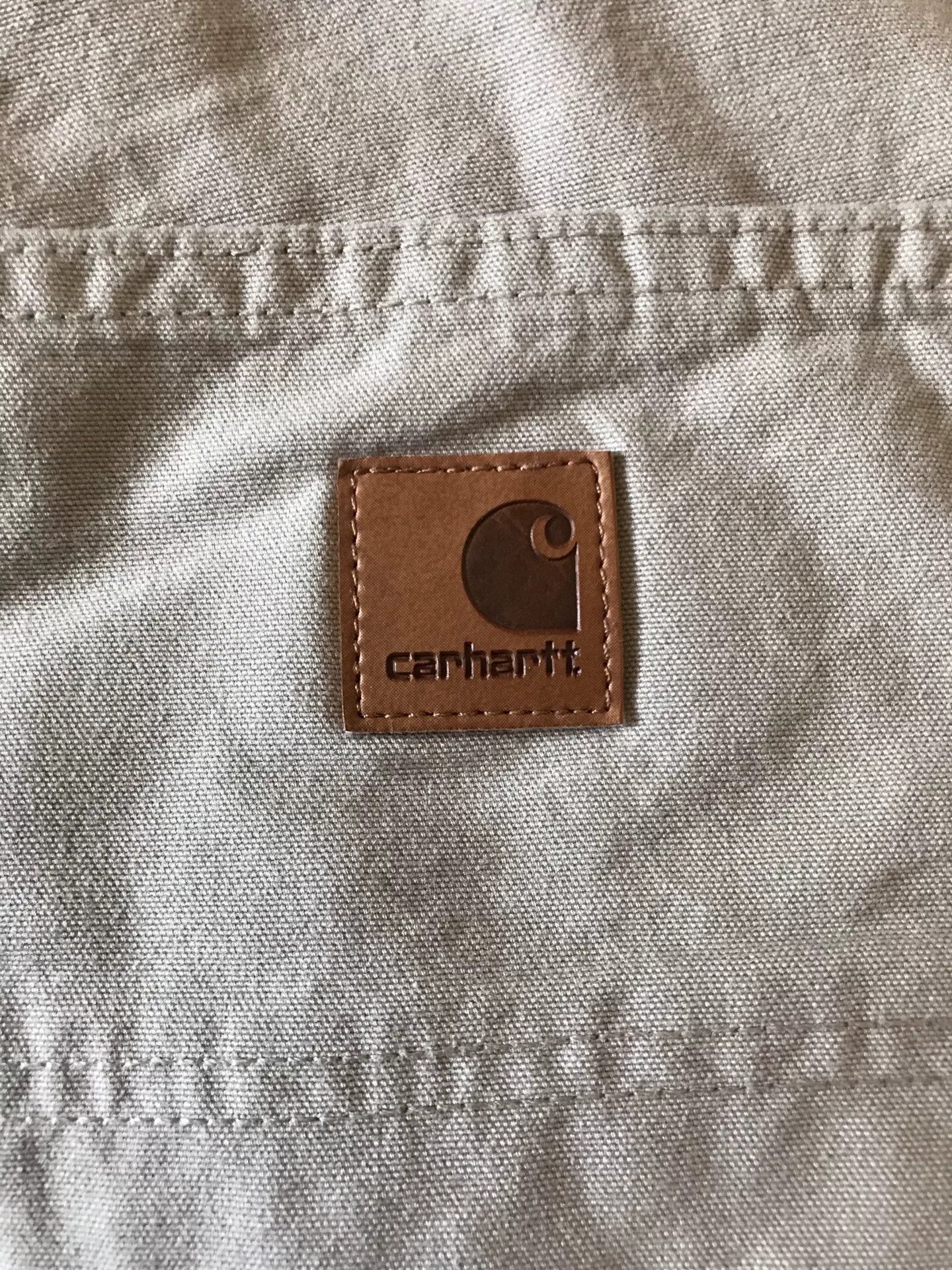 Carhartt Carhartt B144 Tan Work Shorts Size US 36 / EU 52 - 5 Thumbnail
