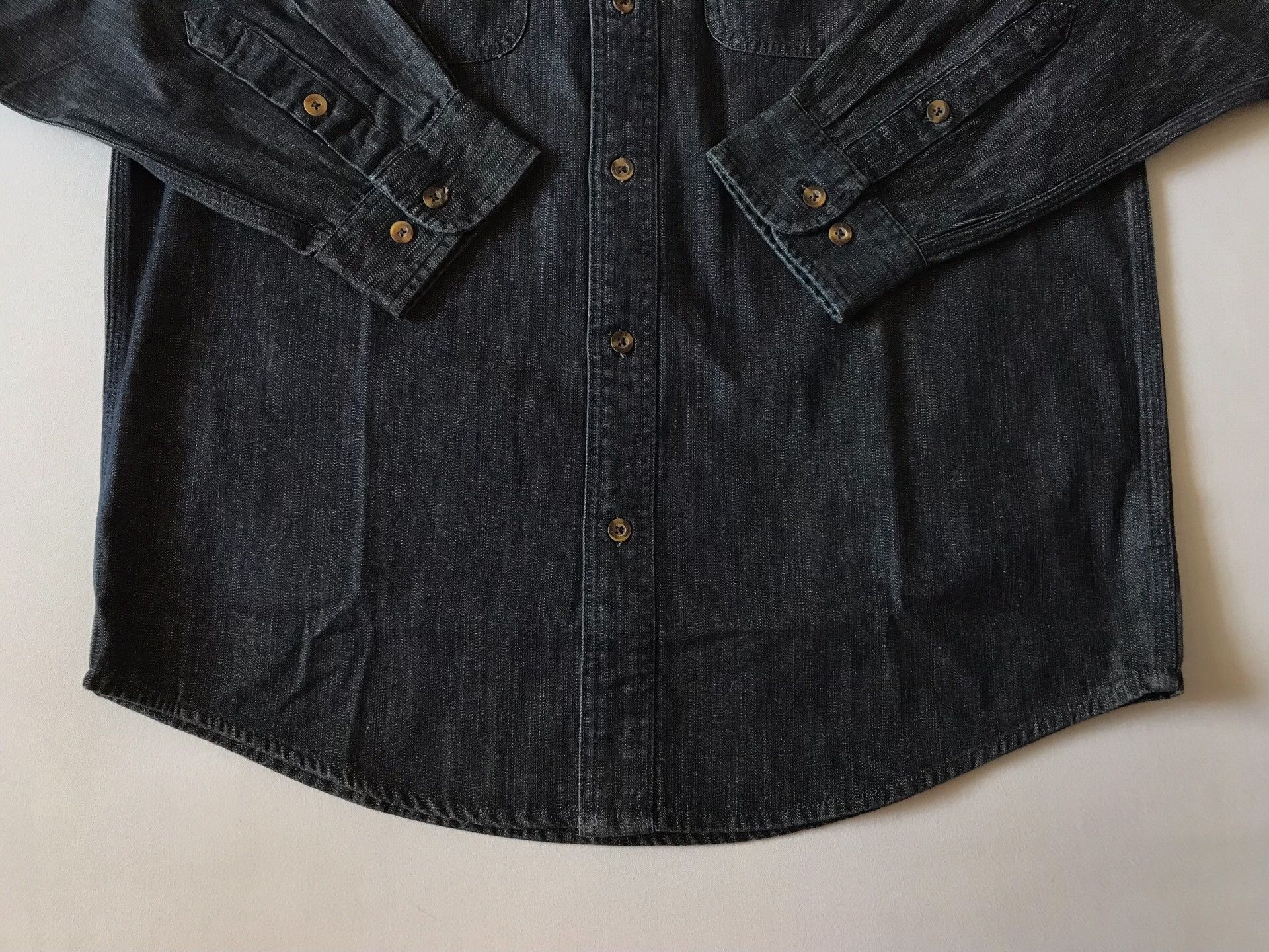 Carhartt Carhartt 100082 Denim Work Shirt Size US M / EU 48-50 / 2 - 5 Thumbnail
