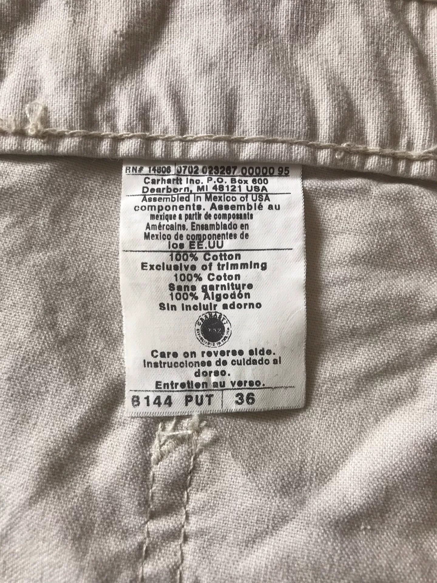 Carhartt Carhartt B144 Canvas Work Short Size US 36 / EU 52 - 9 Thumbnail