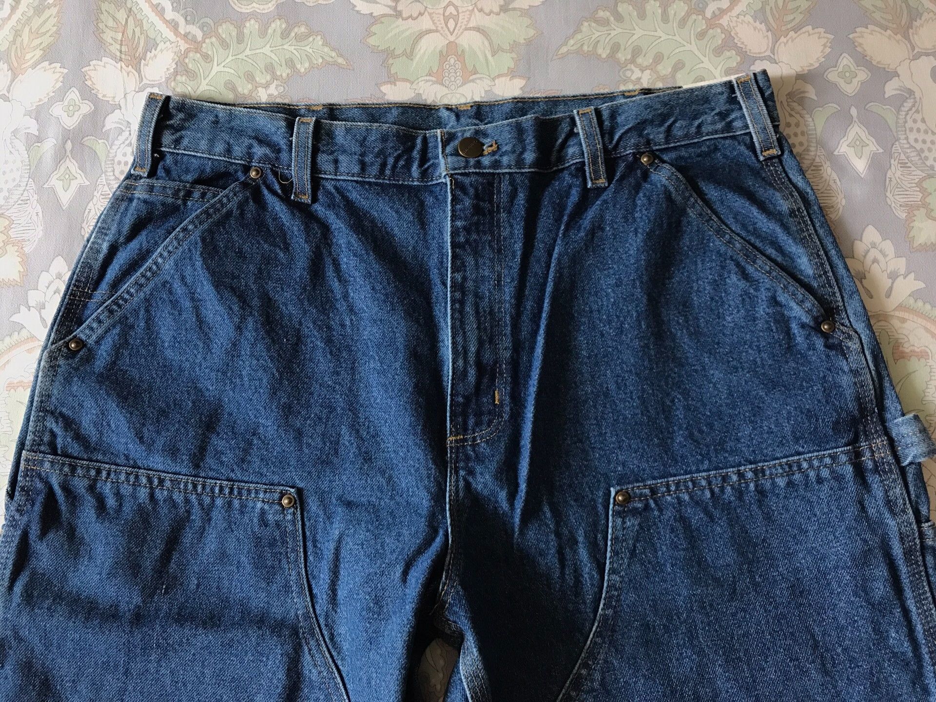 Carhartt Carhartt B73 Double Knee Denim Jeans Size US 36 / EU 52 - 4 Thumbnail