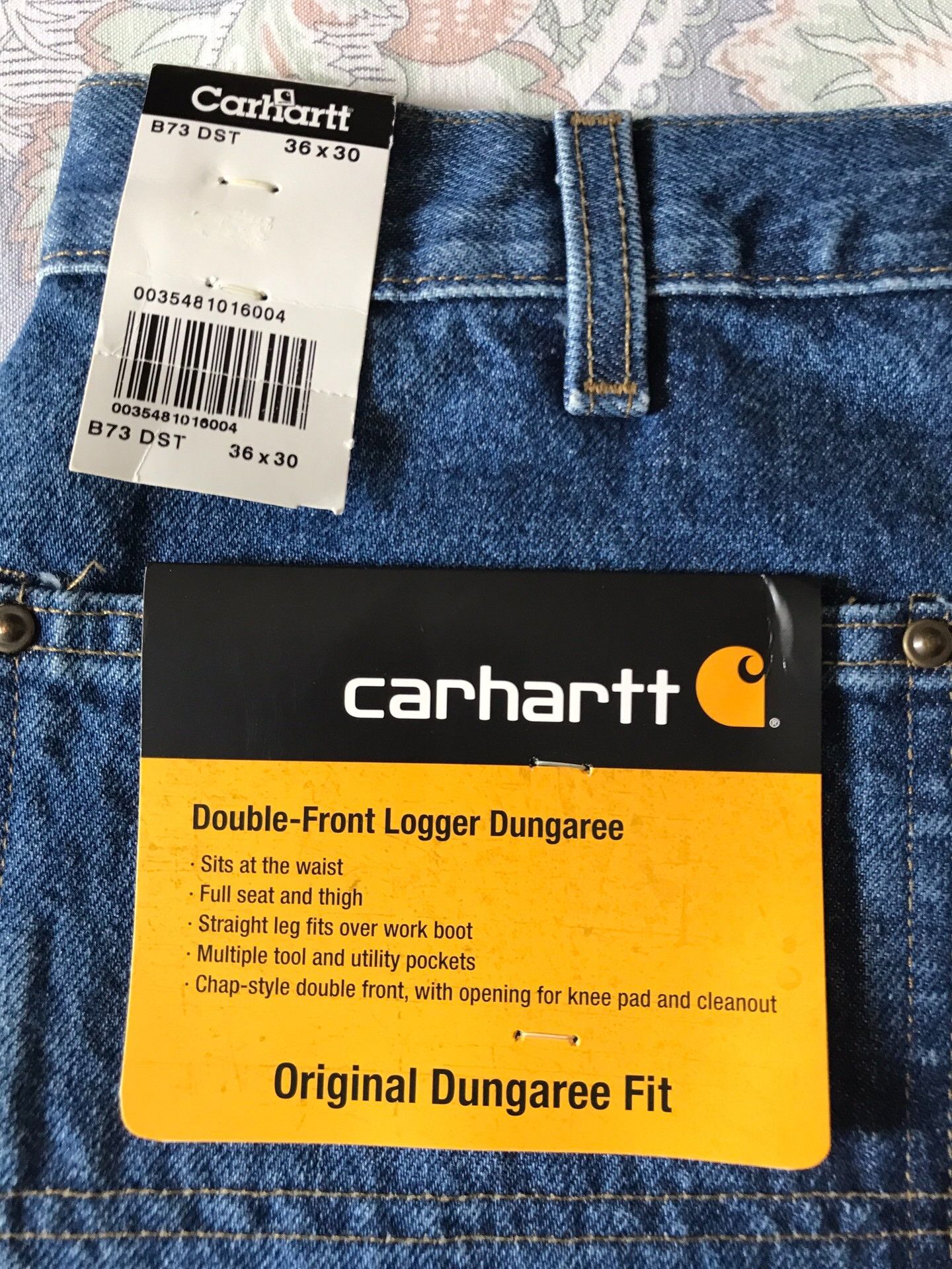 Carhartt Carhartt B73 Double Knee Denim Jeans Size US 36 / EU 52 - 8 Thumbnail