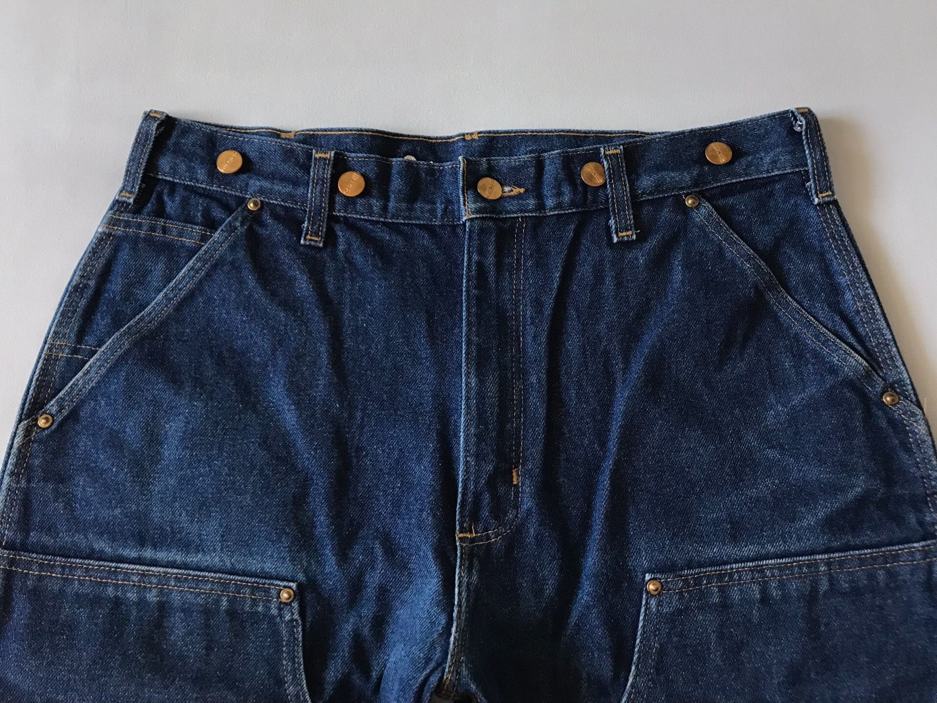 Carhartt Carhartt B07 Double Knee Raw Denim Jeans Size US 34 / EU 50 - 4 Thumbnail