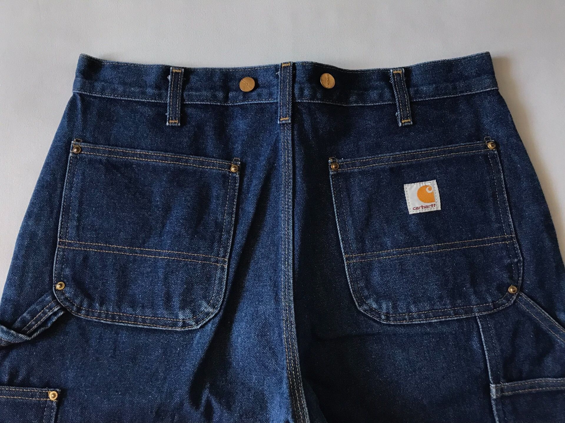 Carhartt Carhartt B07 Double Knee Raw Denim Jeans Size US 34 / EU 50 - 5 Thumbnail