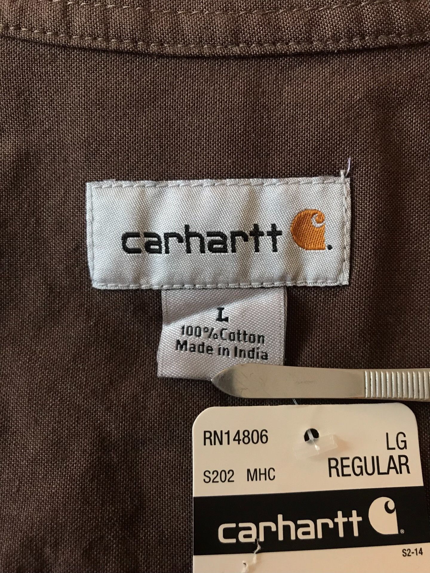Carhartt Carhartt S202 Oxford Work Shirt Size US L / EU 52-54 / 3 - 7 Thumbnail